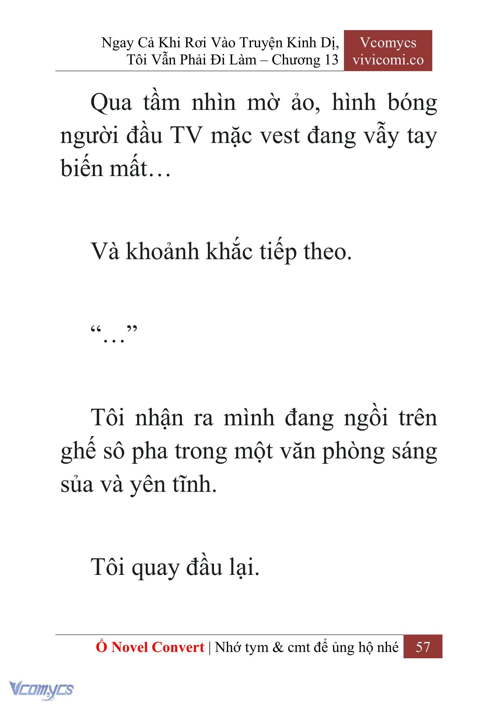 [Novel] Ngay Cả Khi Rơi Vào Truyện Kinh Dị, Tôi Vẫn Phải Đi Làm Chap 13 - Trang 2