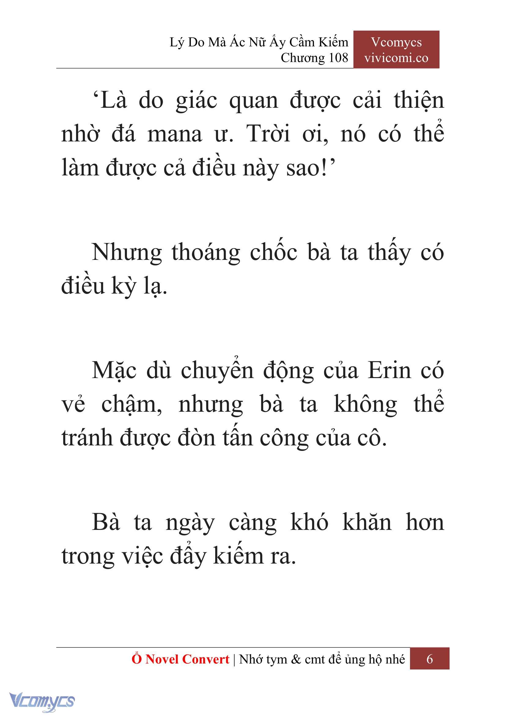[Novel] Lý Do Mà Ác Nữ Ấy Cầm Kiếm Chap 108 - Trang 2
