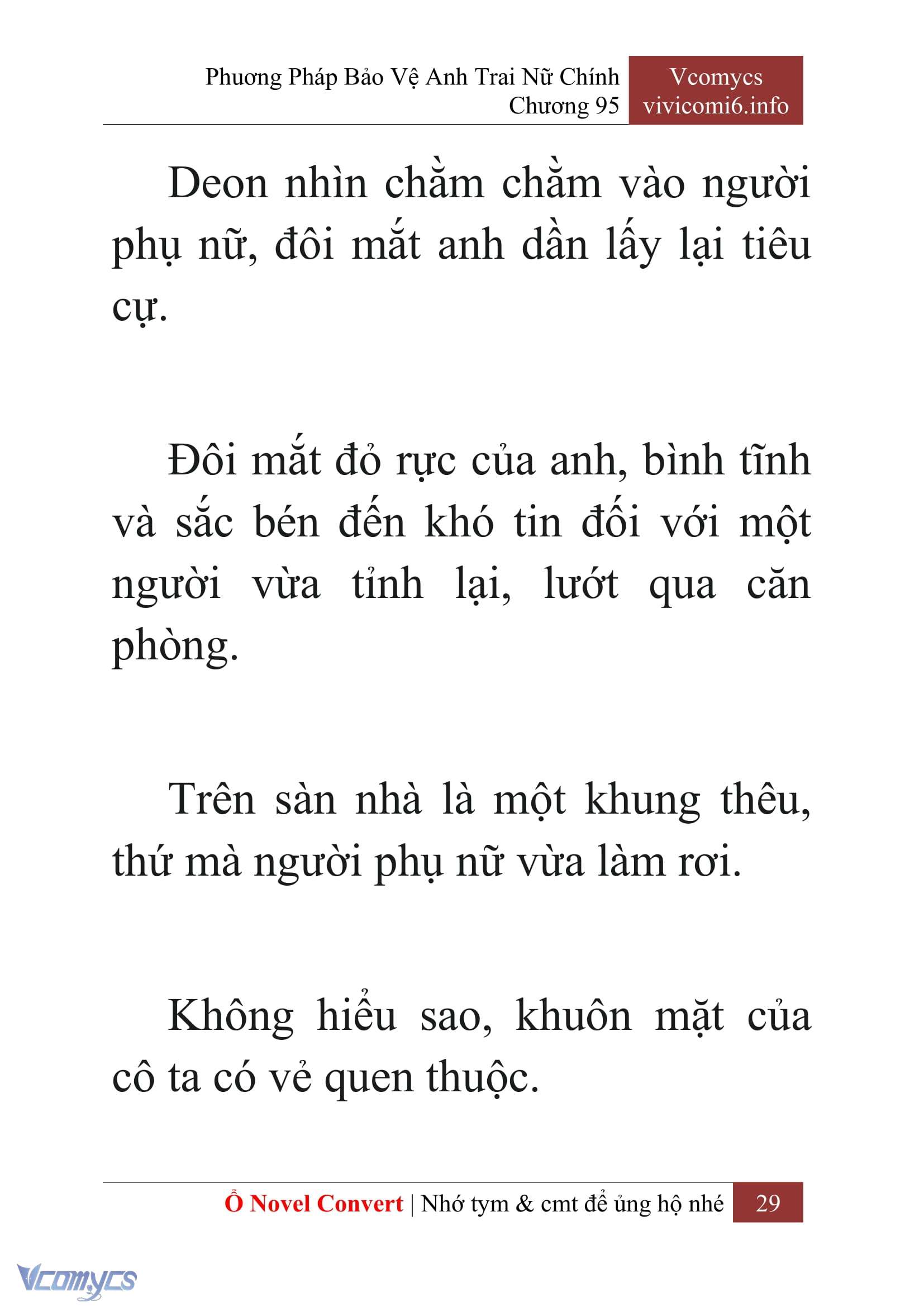 [Novel] Phương Pháp Bảo Vệ Anh Trai Nữ Chính Chap 95 - Trang 2