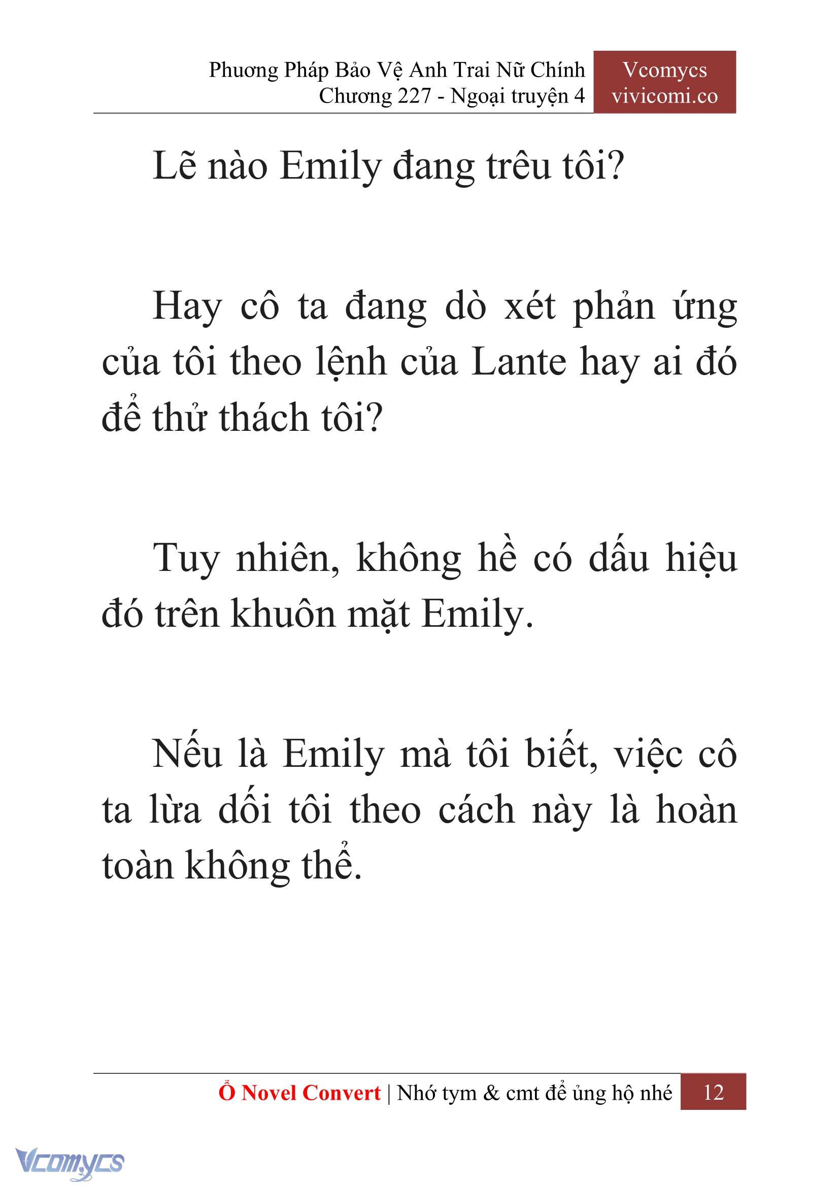 [Novel] Phương Pháp Bảo Vệ Anh Trai Nữ Chính Chap 227 - Trang 2