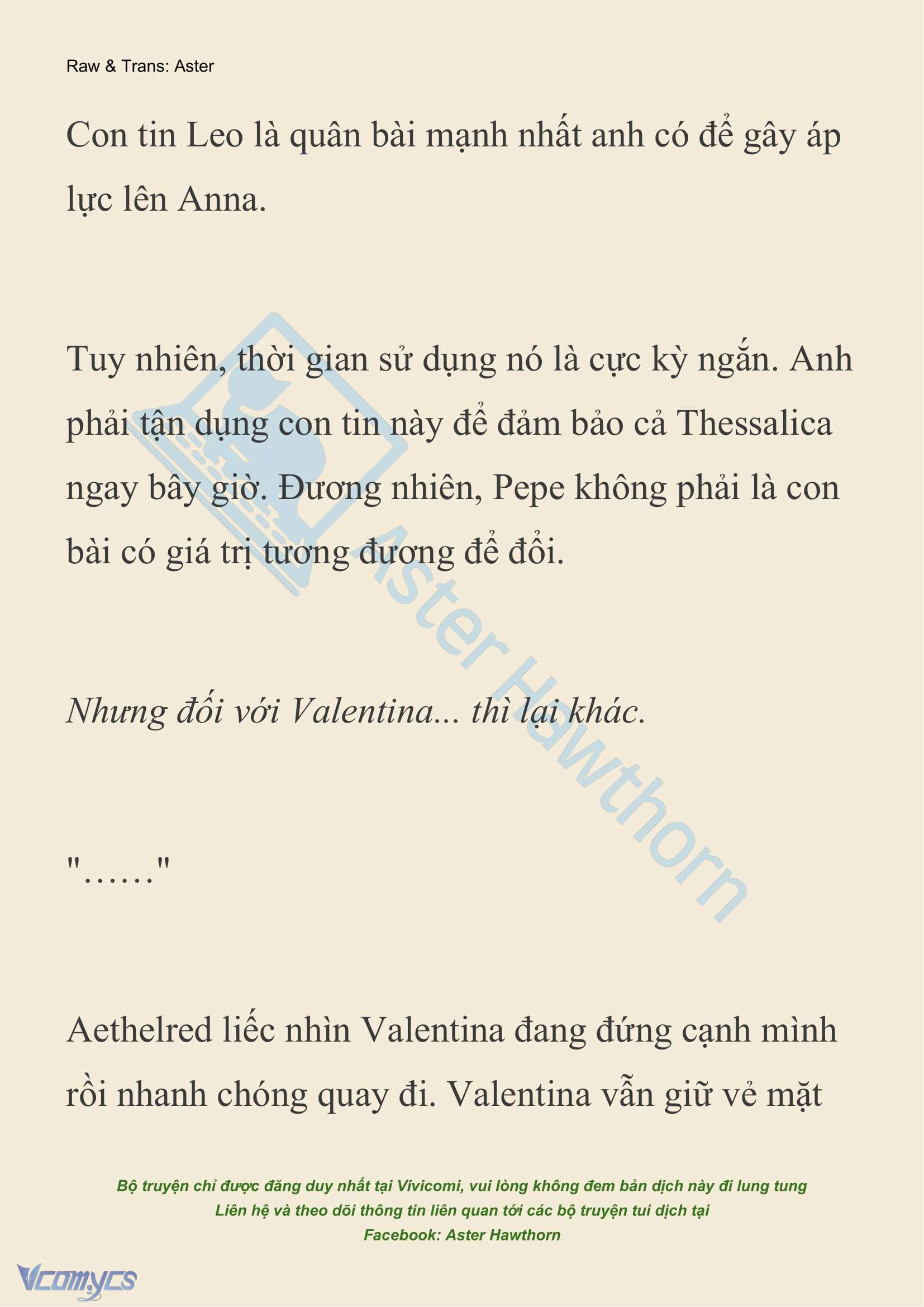 [NOVEL] Thiên Đường Của Valentina Chap 184 - Trang 2