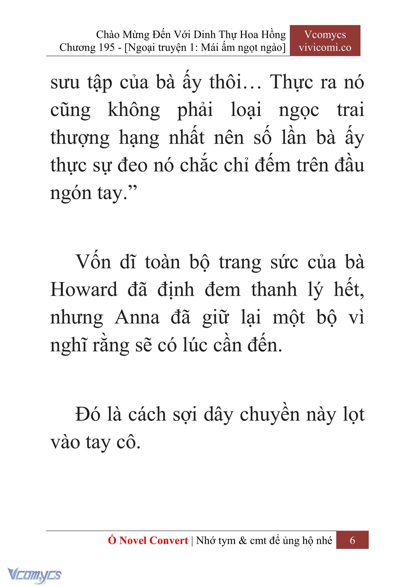 [Novel] Chào Mừng Đến Với Dinh Thự Hoa Hồng Chap 195 - Trang 2