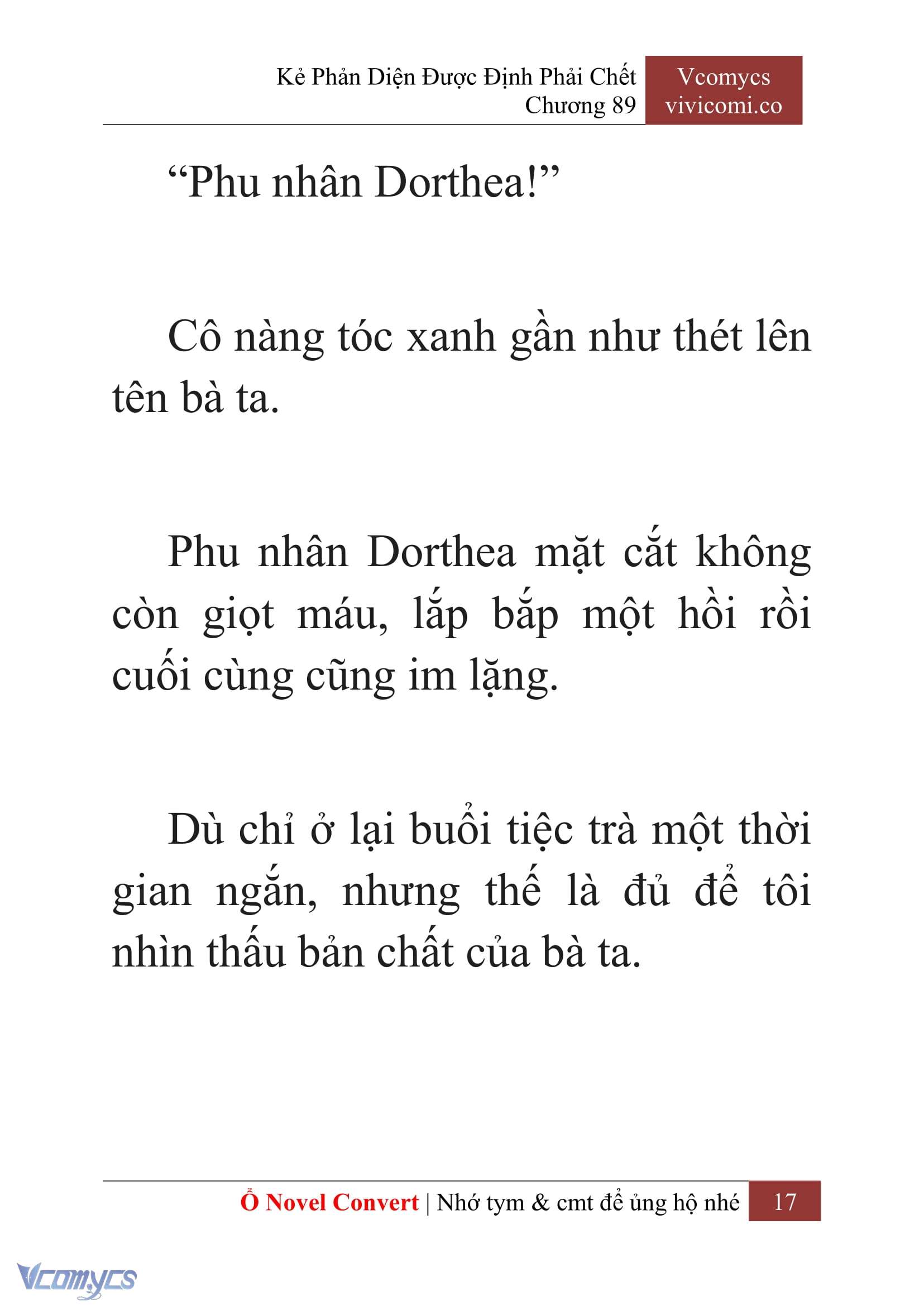 [Novel] Kẻ Phản Diện Được Định Phải Chết Chap 89 - Trang 2