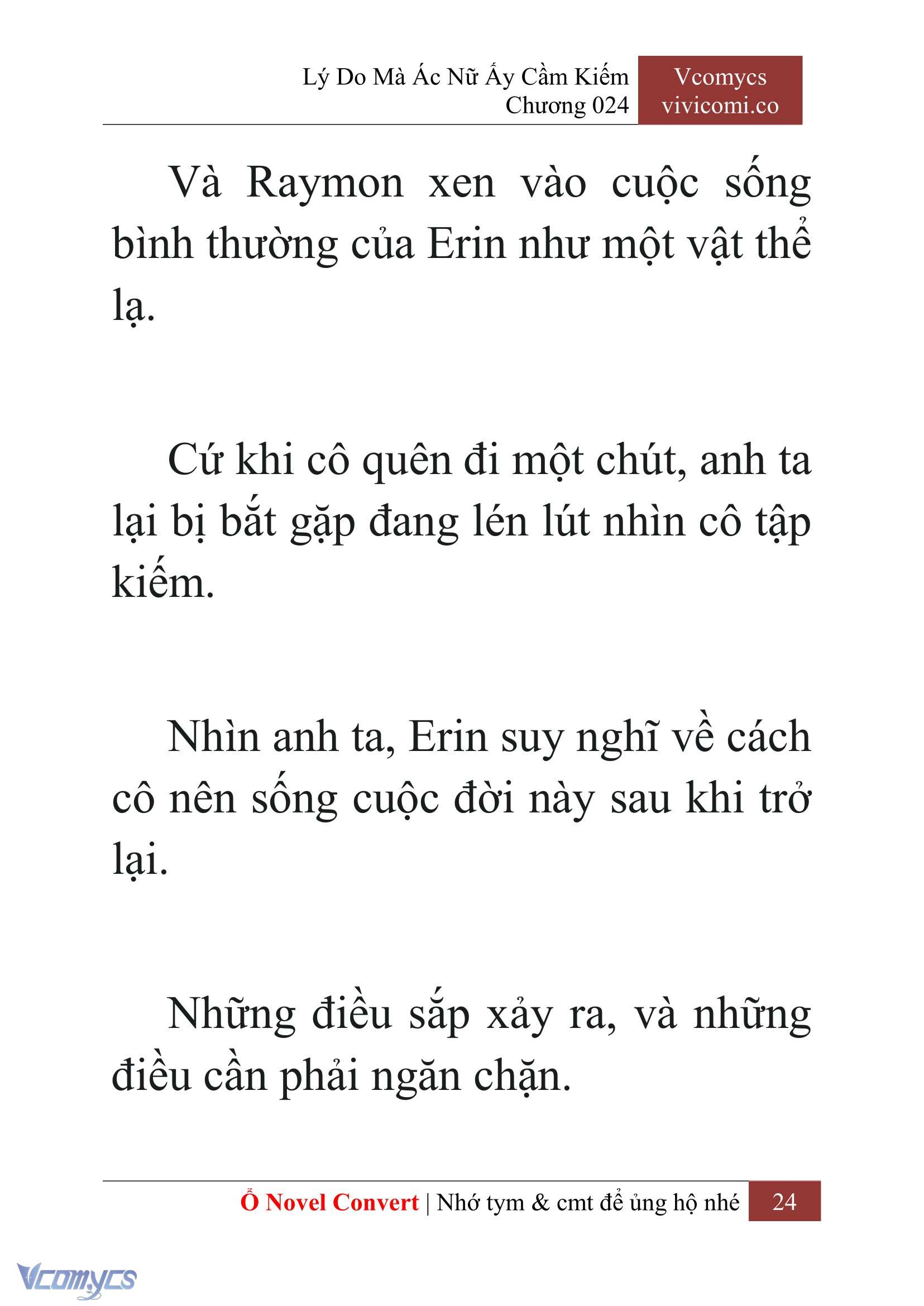 [Novel] Lý Do Mà Ác Nữ Ấy Cầm Kiếm Chap 24 - Trang 2