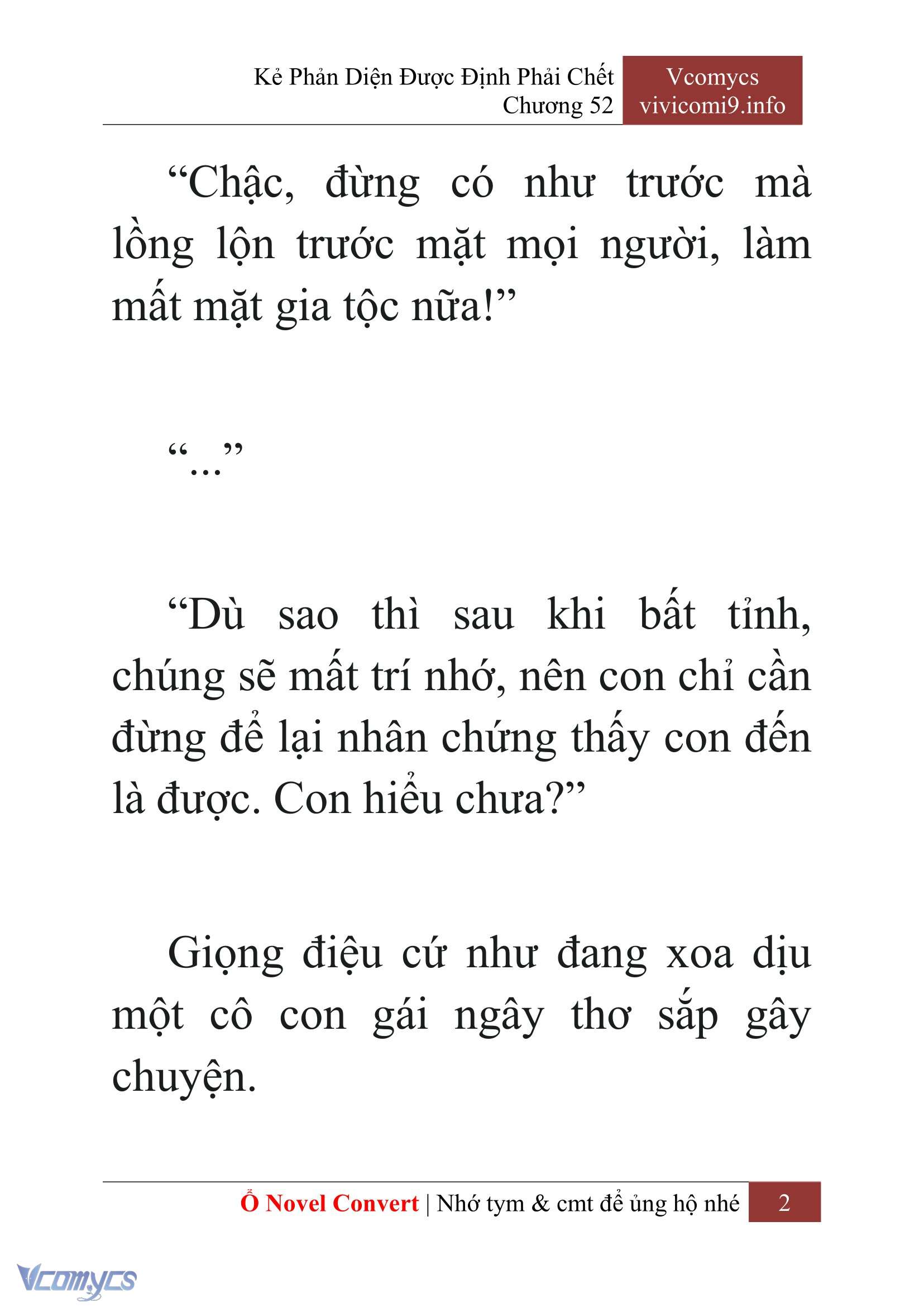[Novel] Kẻ Phản Diện Được Định Phải Chết Chap 52 - Next Chap 53