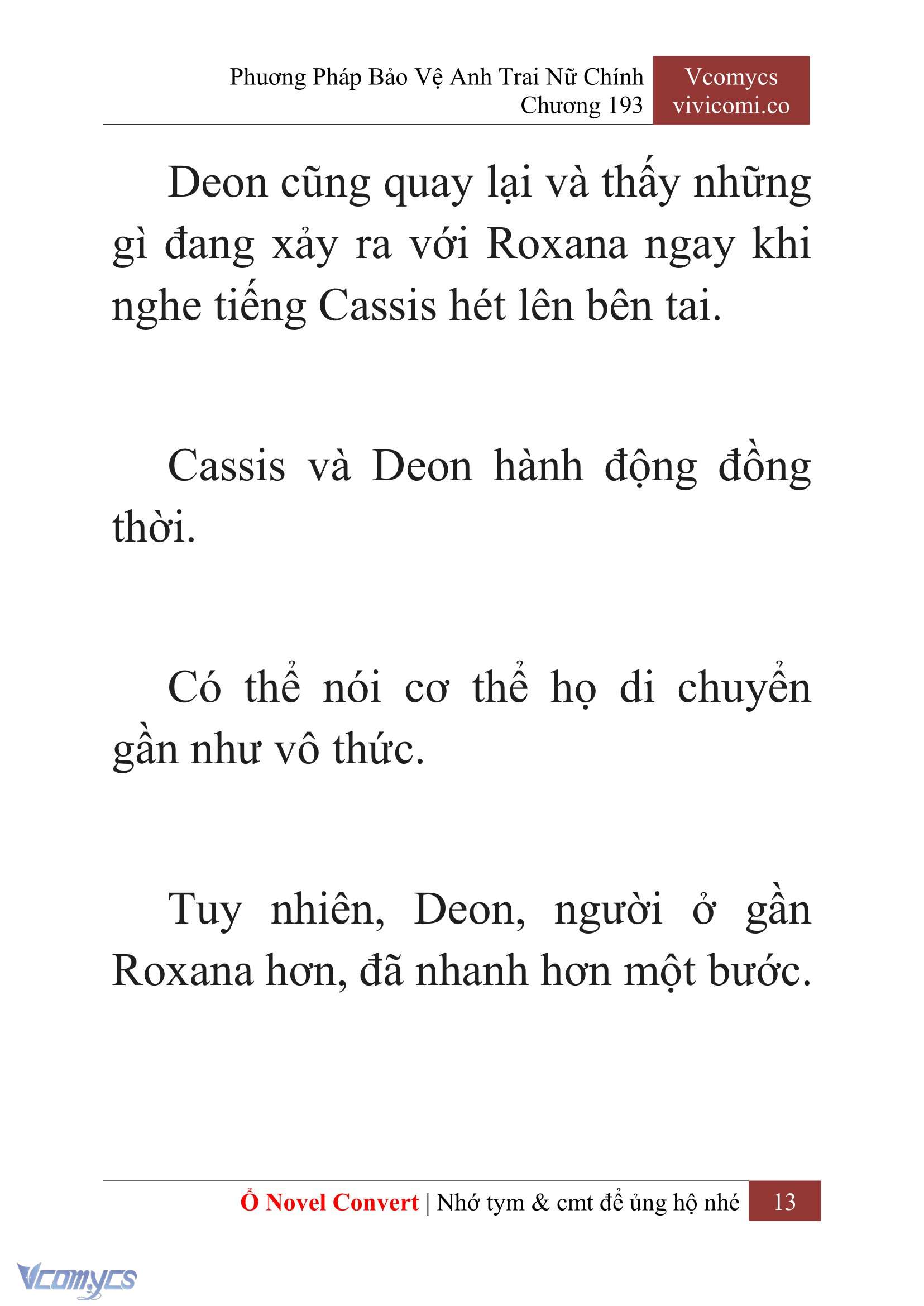 [Novel] Phương Pháp Bảo Vệ Anh Trai Nữ Chính Chap 193 - Trang 2