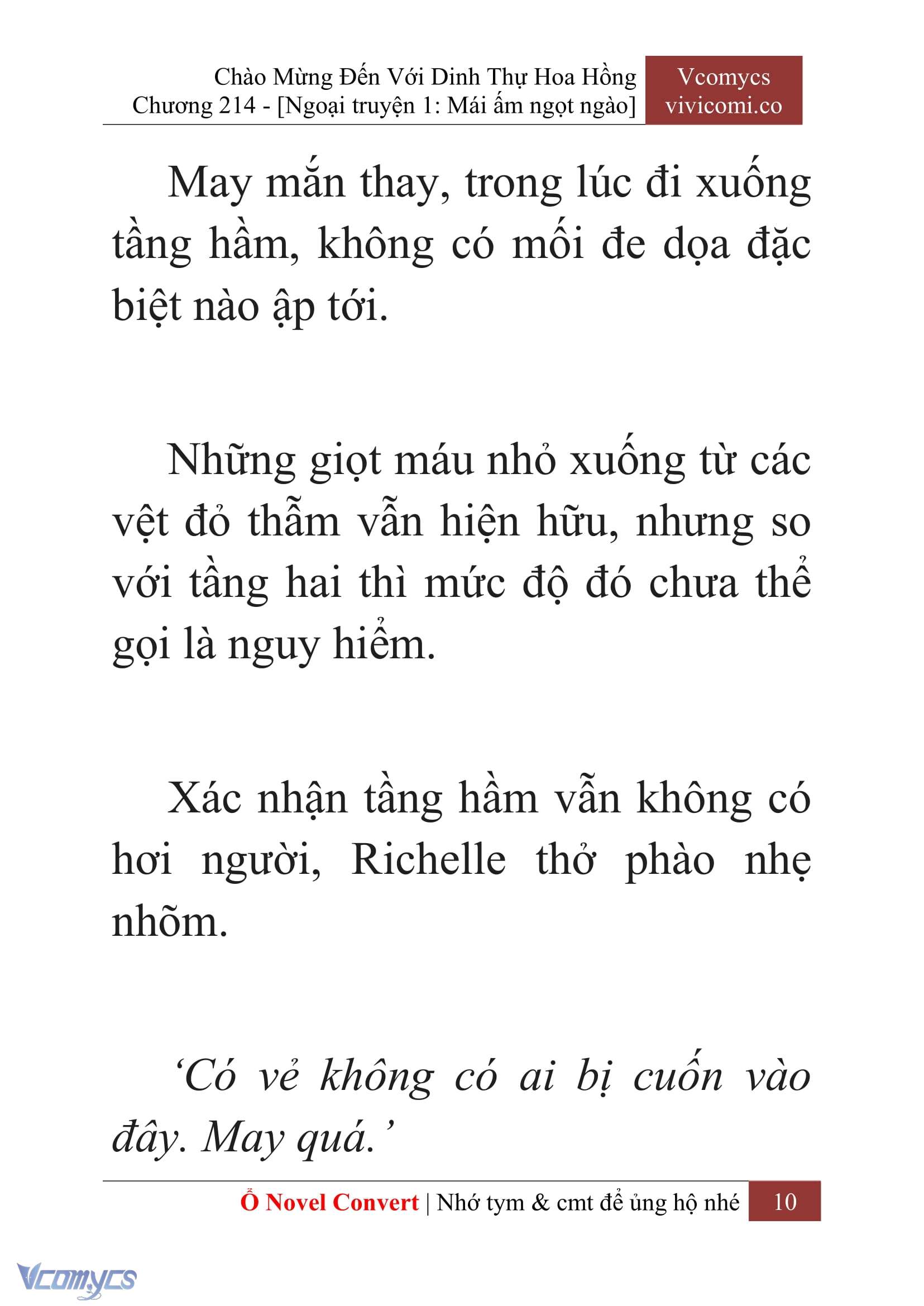 [Novel] Chào Mừng Đến Với Dinh Thự Hoa Hồng Chap 214 - Trang 2