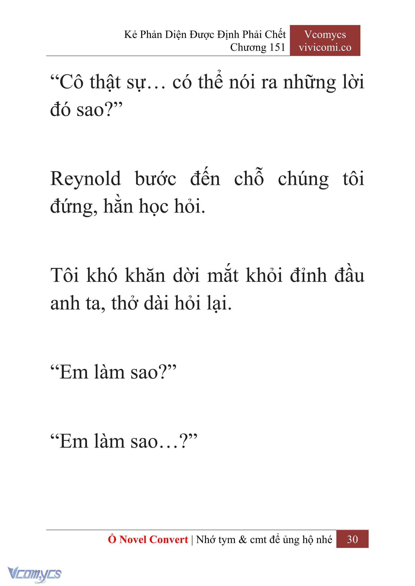 [Novel] Kẻ Phản Diện Được Định Phải Chết Chap 151 - Next Chap 152