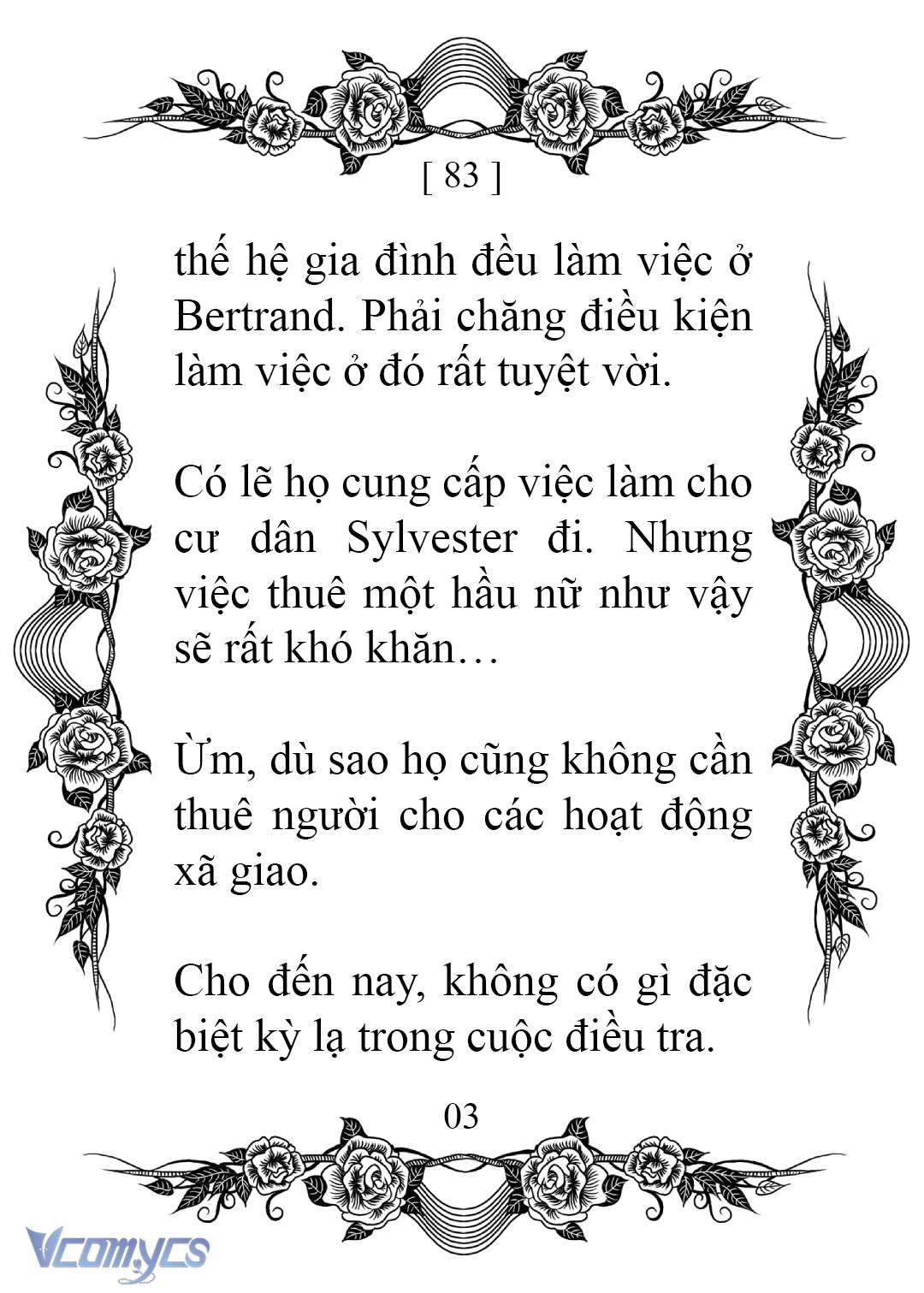 [Novel] Chào Mừng Đến Với Dinh Thự Hoa Hồng Chap 83 - Trang 2