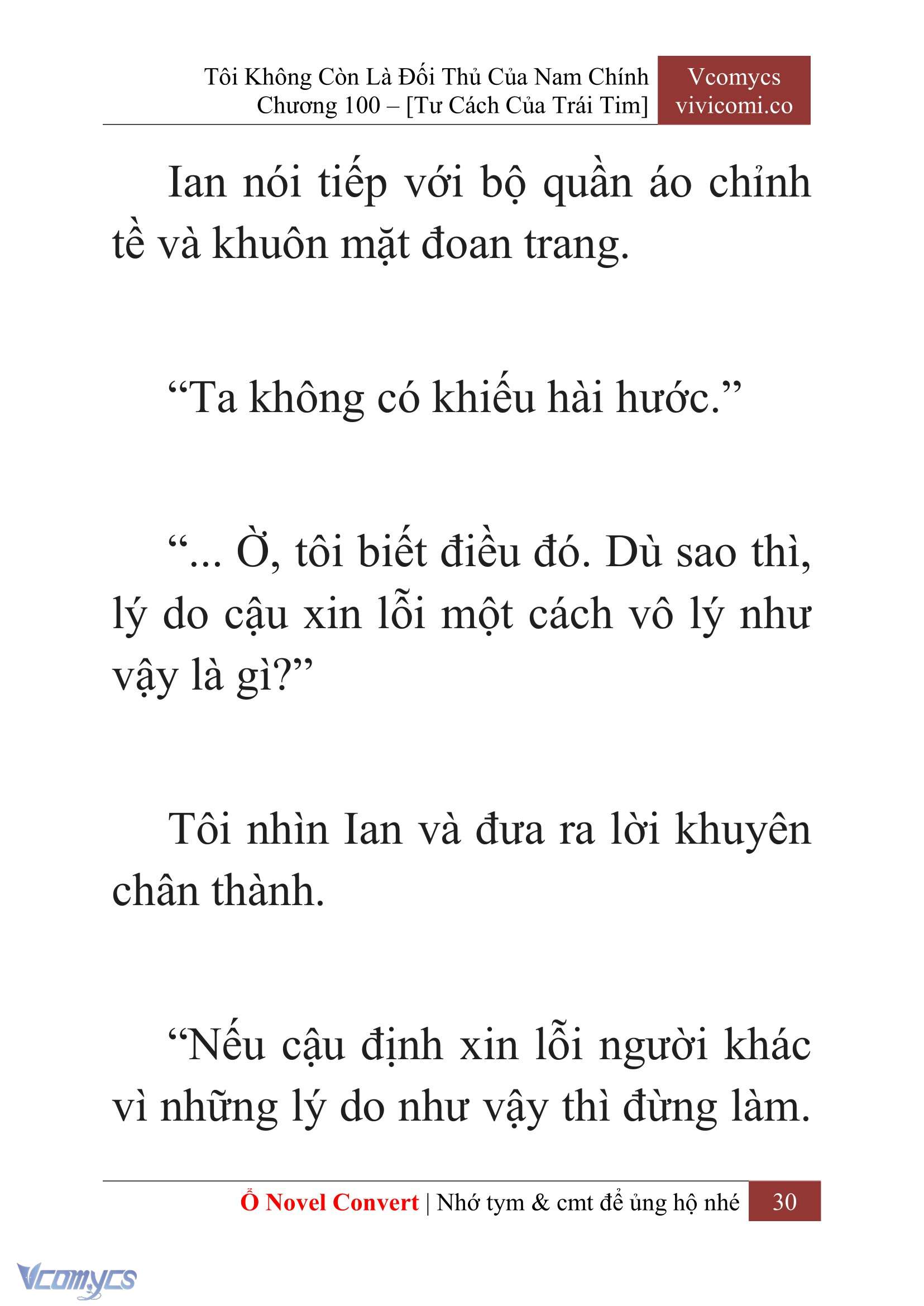 [Novel] Tôi Không Còn Là Đối Thủ Của Nam Chính Chap 100 - Trang 2