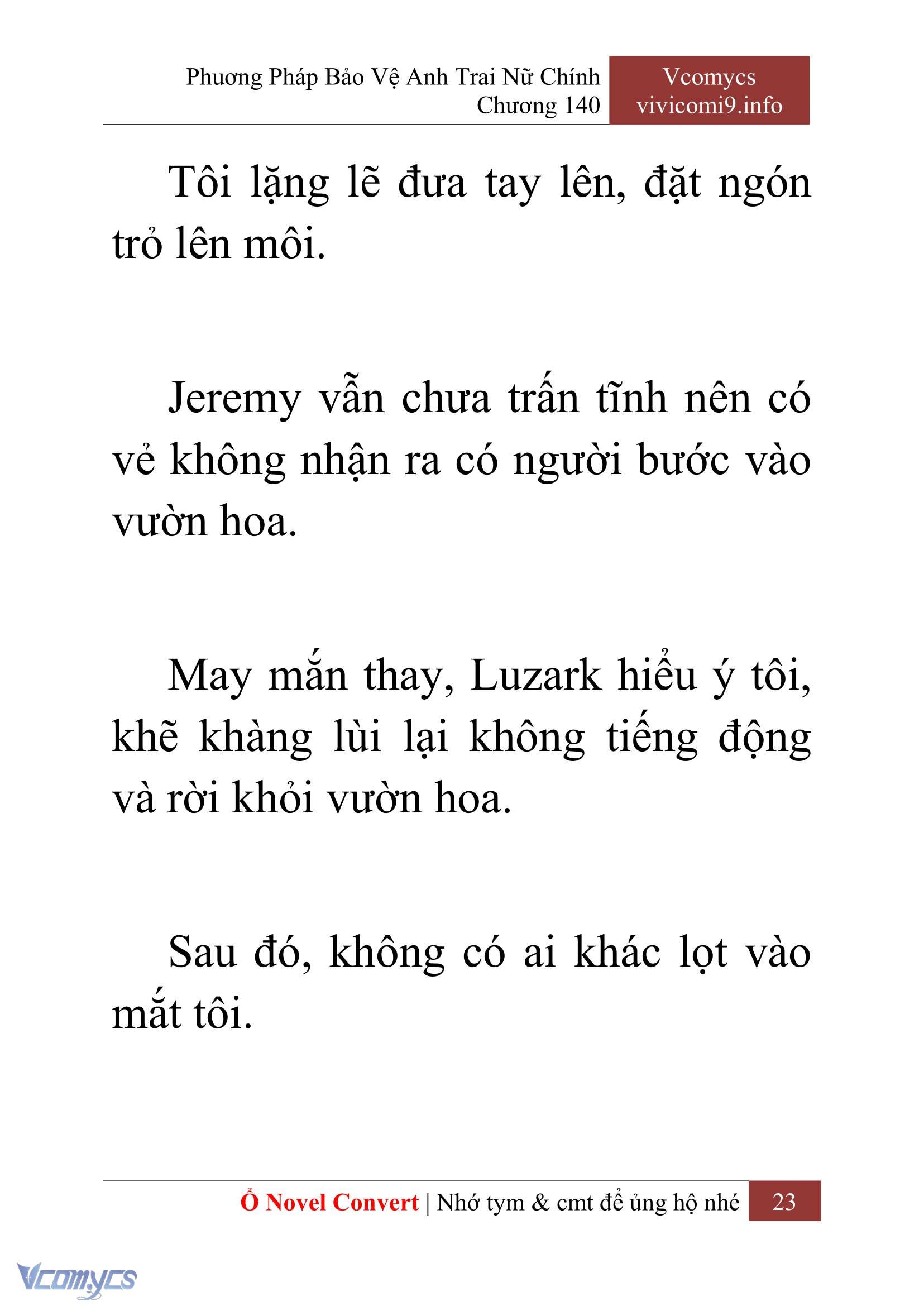 [Novel] Phương Pháp Bảo Vệ Anh Trai Nữ Chính Chap 140 - Trang 2
