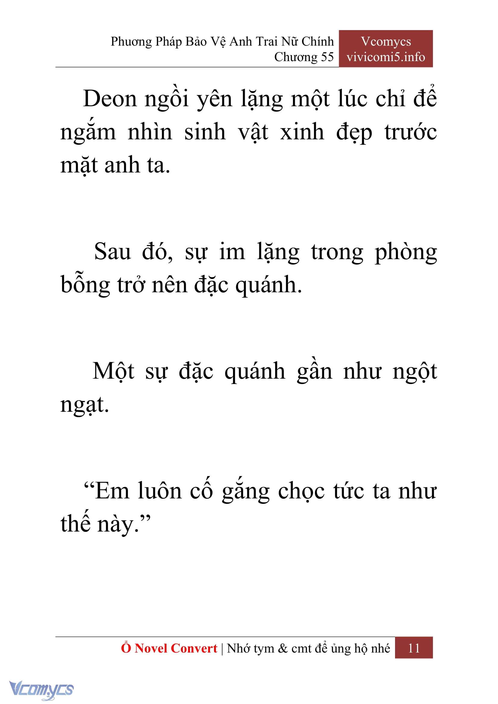 [Novel] Phương Pháp Bảo Vệ Anh Trai Nữ Chính Chap 55 - Trang 2