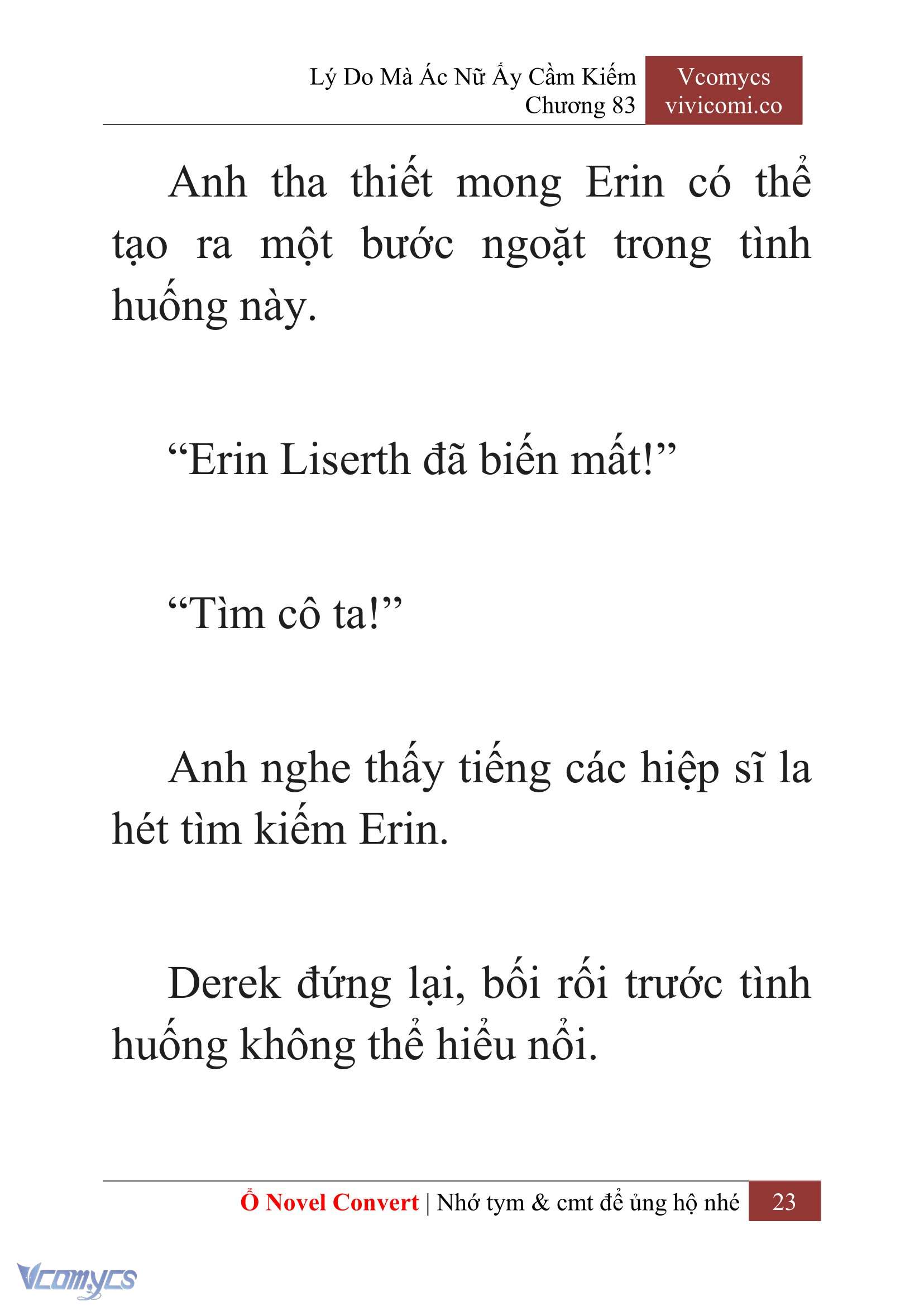 [Novel] Lý Do Mà Ác Nữ Ấy Cầm Kiếm Chap 83 - Trang 2
