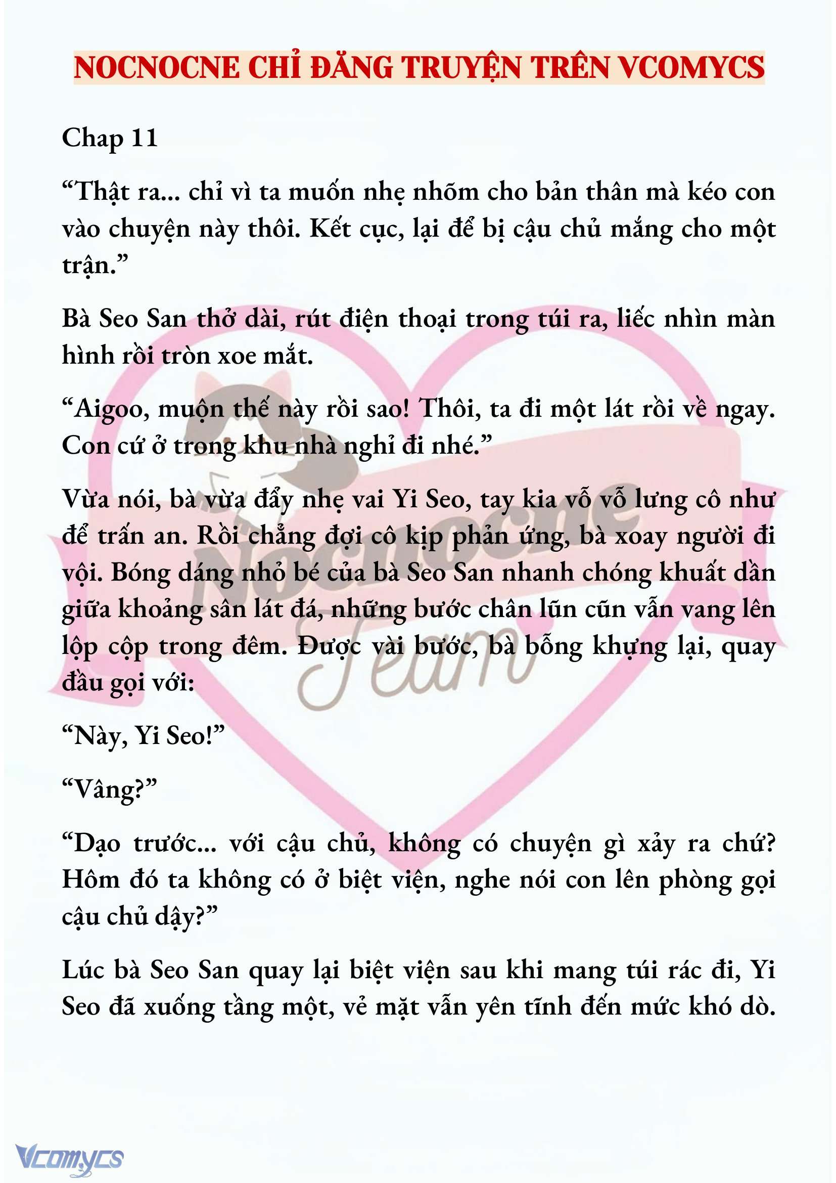 [NOVEL] NGỌN ĐÈN BIỆT VIỆN KHÔNG BAO GIỜ TẮT Chap 11 - Trang 2