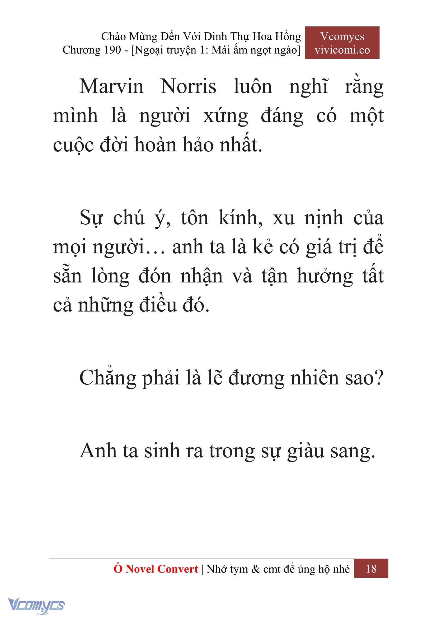 [Novel] Chào Mừng Đến Với Dinh Thự Hoa Hồng Chap 190 - Trang 2