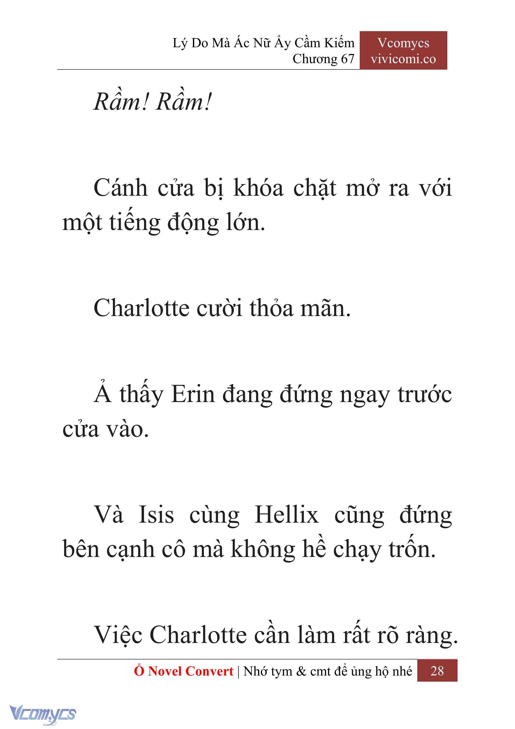 [Novel] Lý Do Mà Ác Nữ Ấy Cầm Kiếm Chap 67 - Trang 2