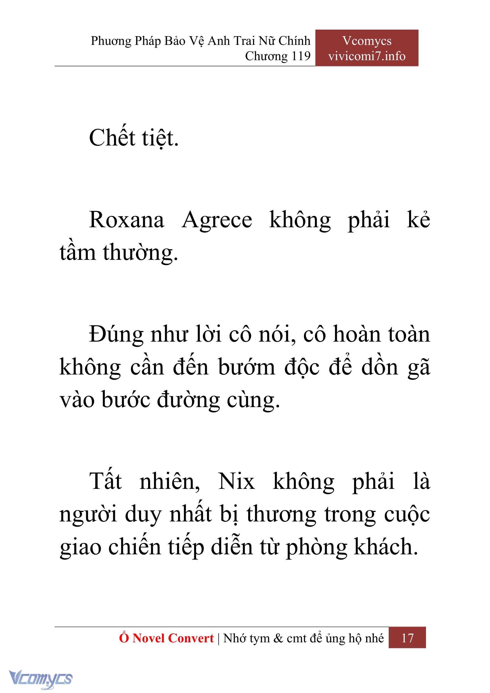 [Novel] Phương Pháp Bảo Vệ Anh Trai Nữ Chính Chap 119 - Trang 2