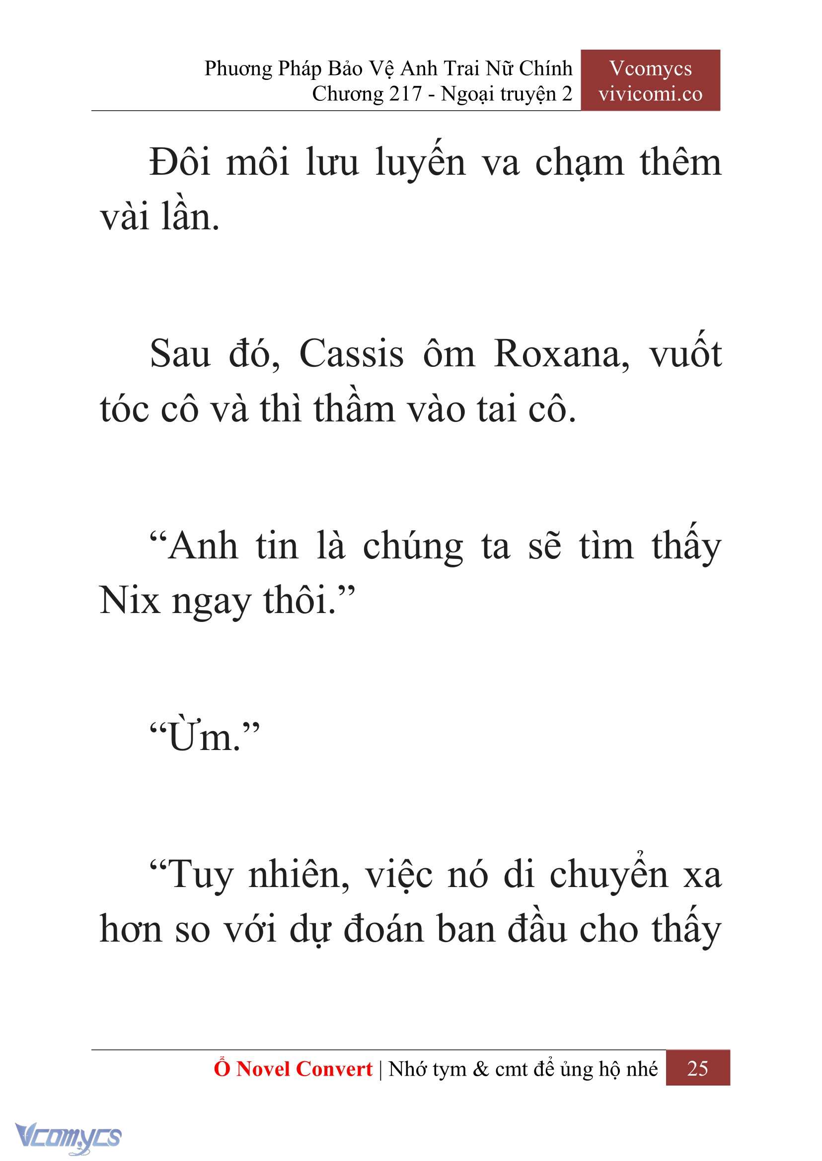 [Novel] Phương Pháp Bảo Vệ Anh Trai Nữ Chính Chap 217 - Trang 2