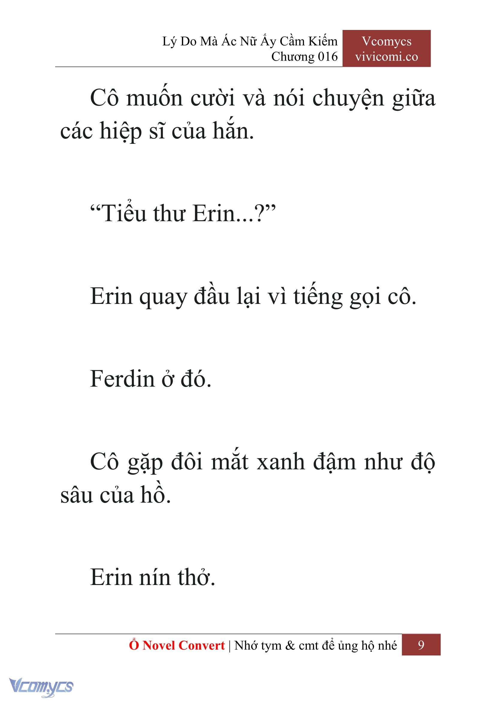 [Novel] Lý Do Mà Ác Nữ Ấy Cầm Kiếm Chap 16 - Trang 2