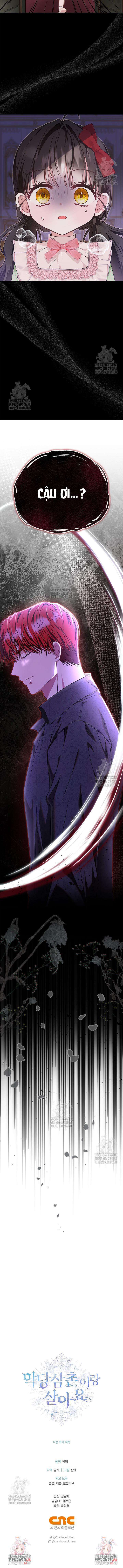 Tôi Sống Với Người Cậu Phản Diện Của Mình Chap 28 - Trang 2