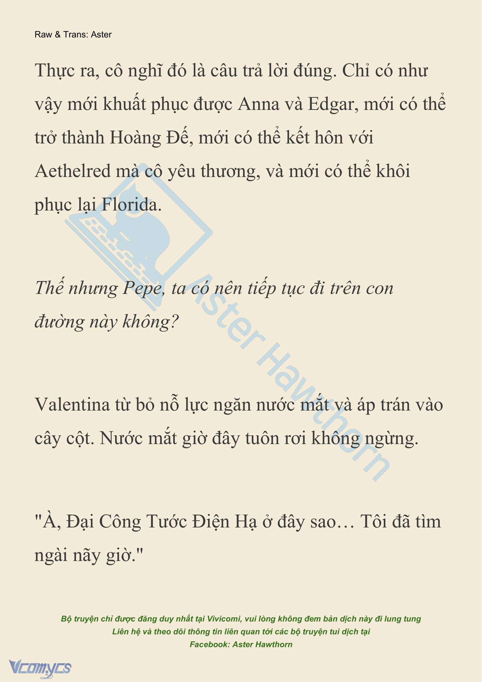 [NOVEL] Thiên Đường Của Valentina Chap 189 - Trang 2