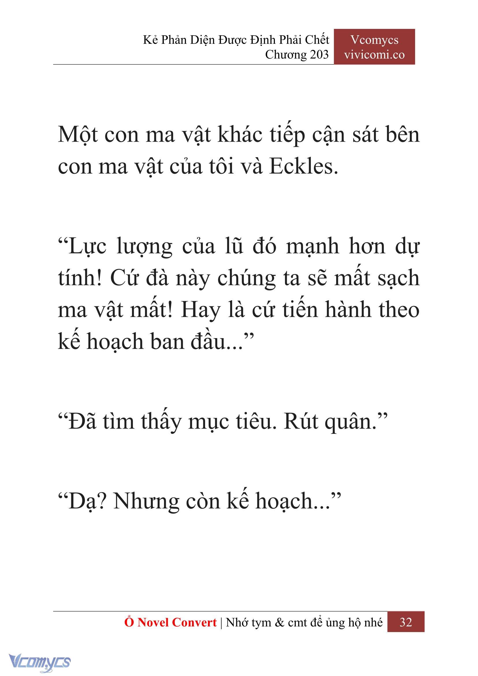 [Novel] Kẻ Phản Diện Được Định Phải Chết Chap 203 - Trang 2