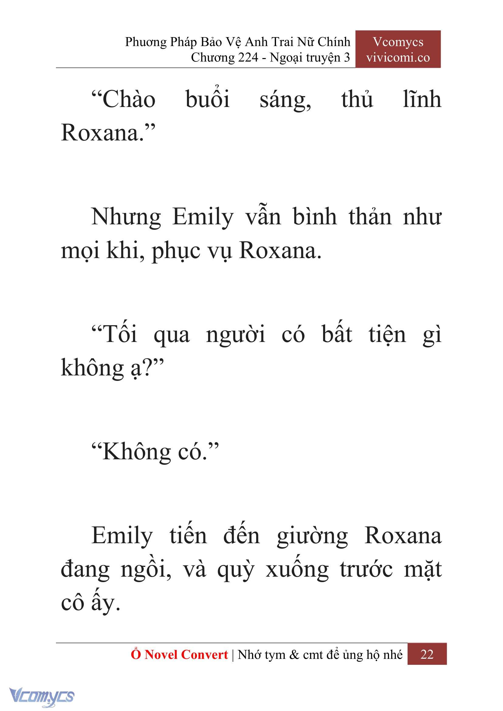 [Novel] Phương Pháp Bảo Vệ Anh Trai Nữ Chính Chap 224 - Trang 2