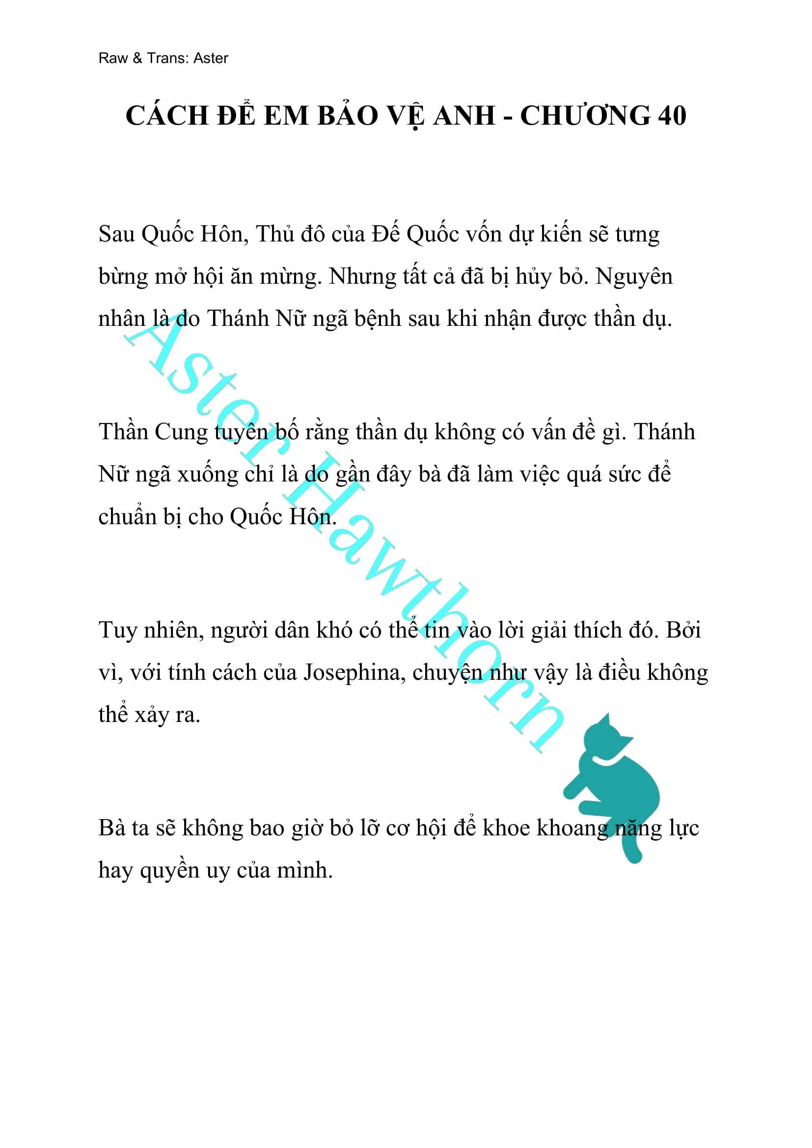 [NOVEL] Cách Để Em Bảo Vệ Anh Chap 40 - Trang 2