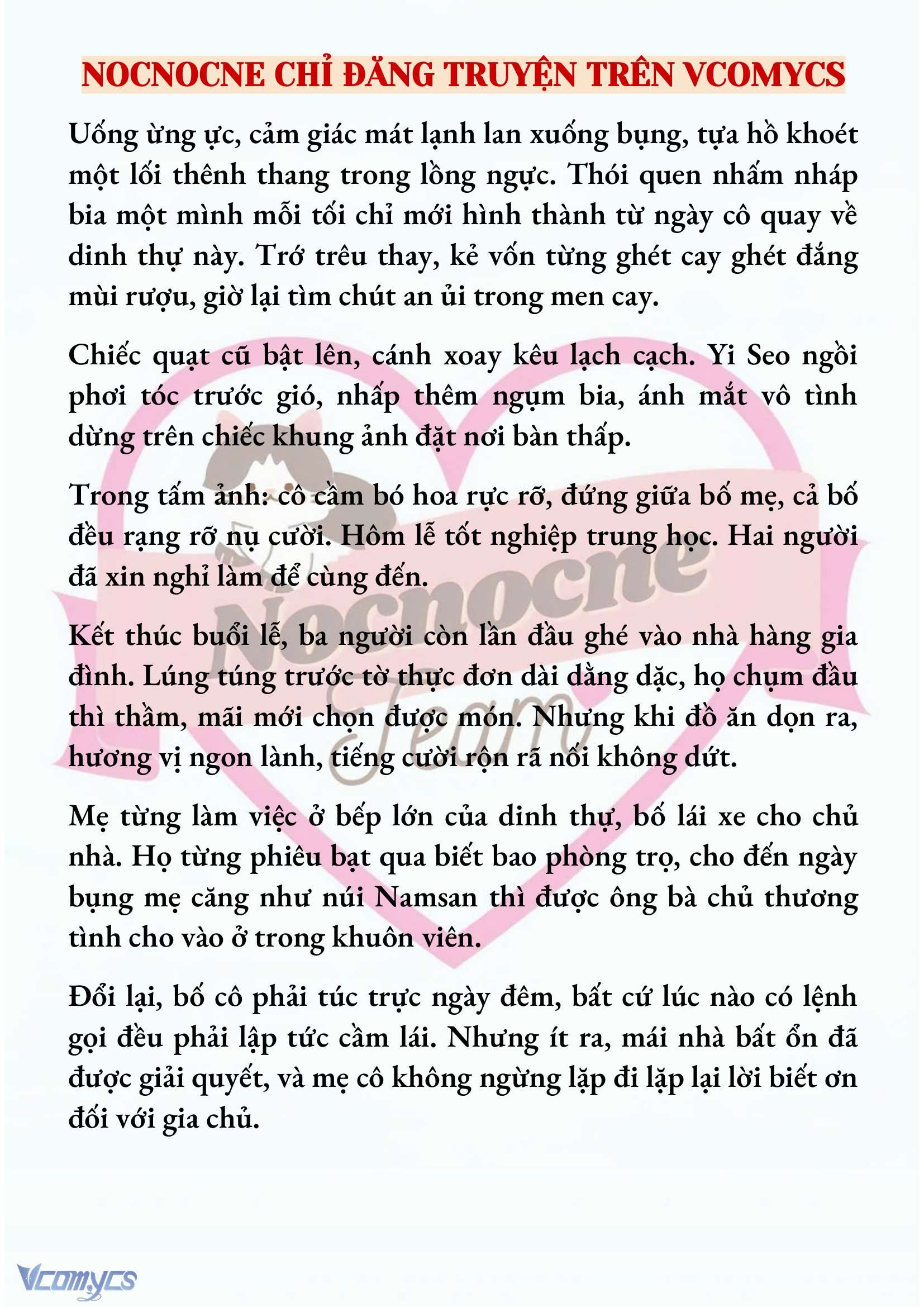 [NOVEL] NGỌN ĐÈN BIỆT VIỆN KHÔNG BAO GIỜ TẮT Chap 4 - Trang 2