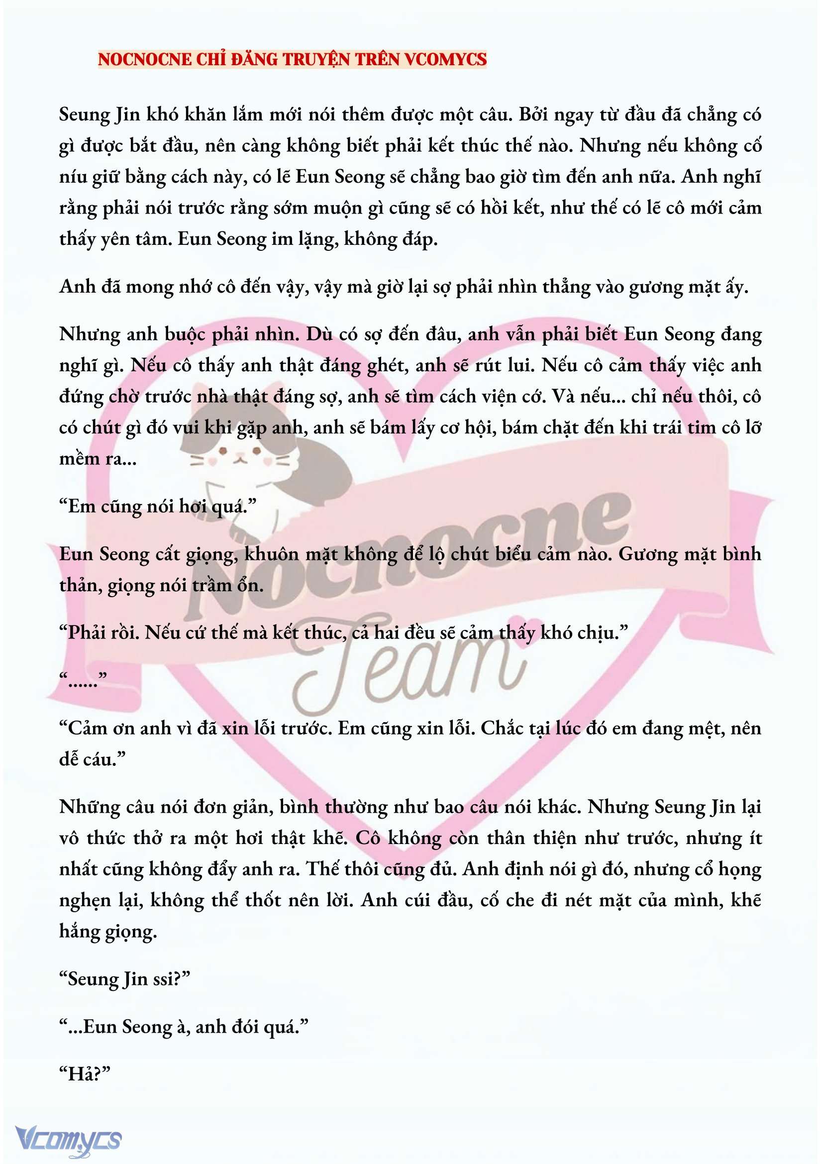 [FULL] [NOVEL] CHÚNG TA KẾT THÚC VÀO MÙA THU Chap 38 - Trang 2