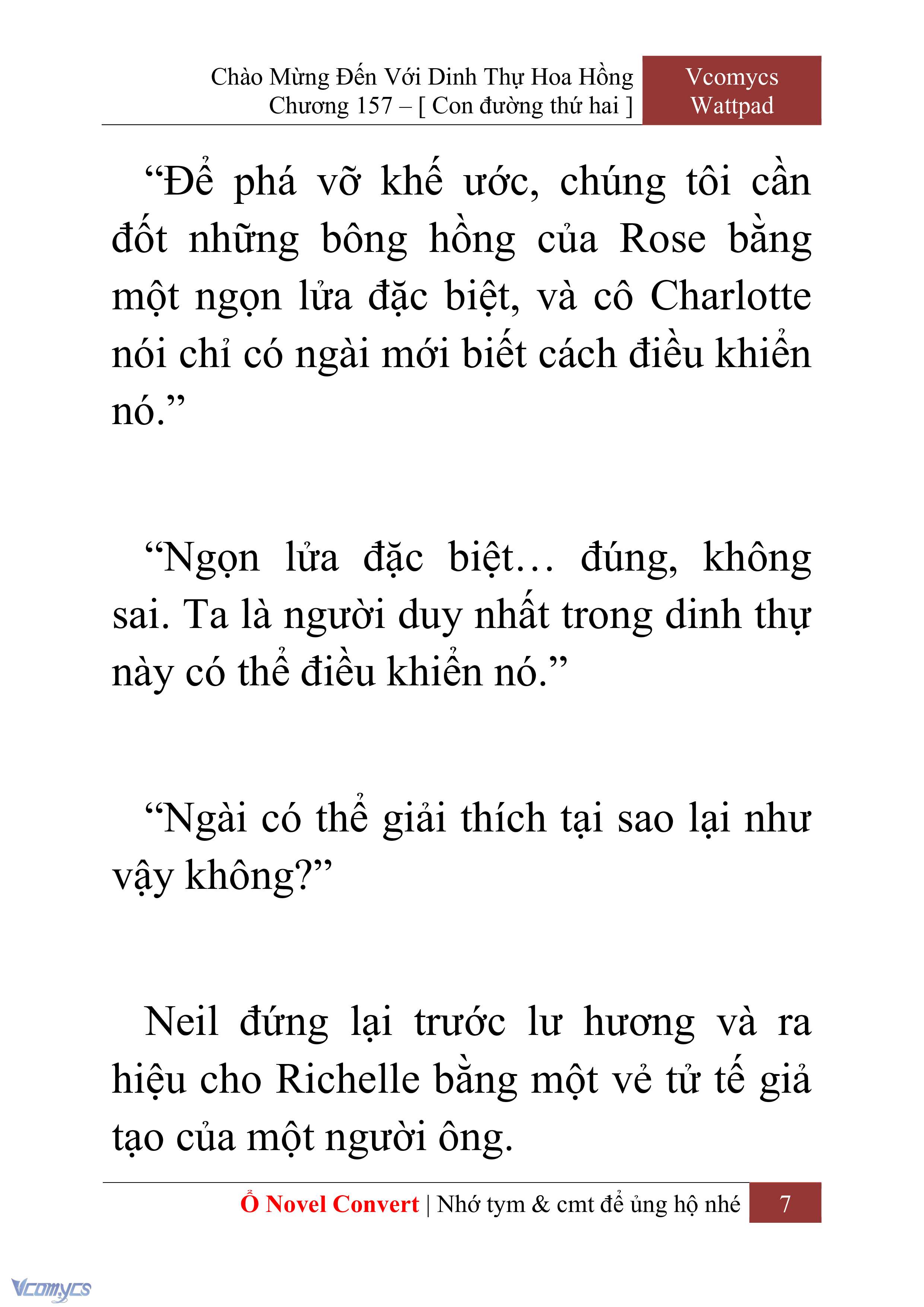 [Novel] Chào Mừng Đến Với Dinh Thự Hoa Hồng Chap 157 - Trang 2