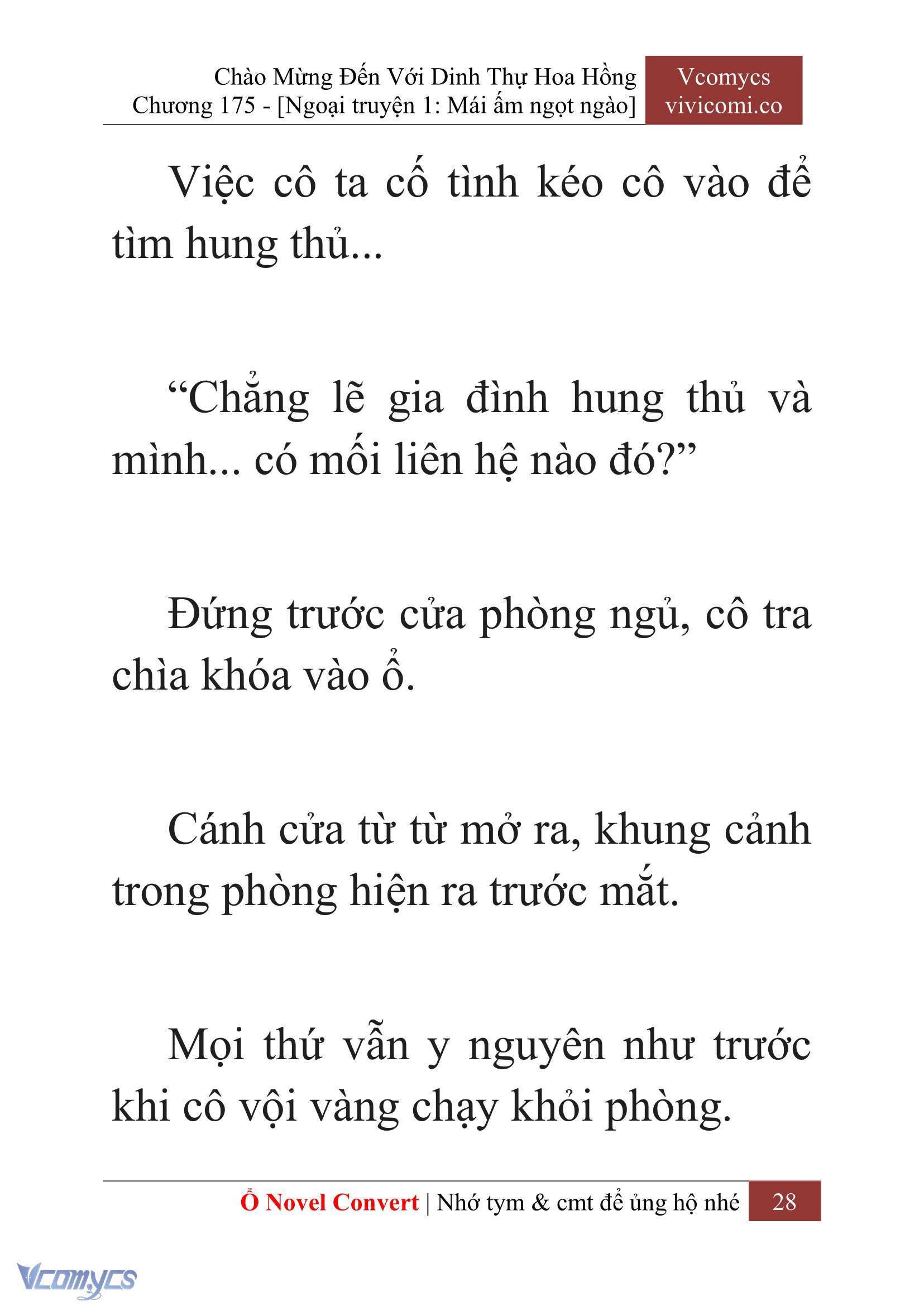 [Novel] Chào Mừng Đến Với Dinh Thự Hoa Hồng Chap 175 - Trang 2