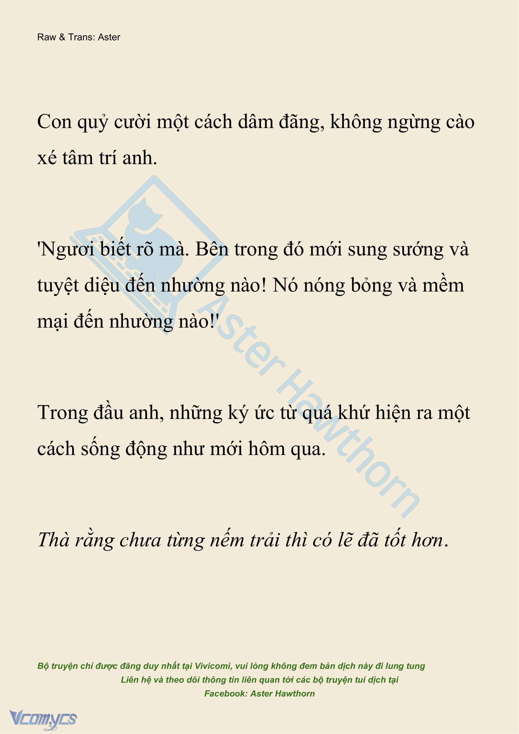 [NOVEL] Hồ Điệp Nuốt Chửng Sương Mù Chap 39 - Trang 2