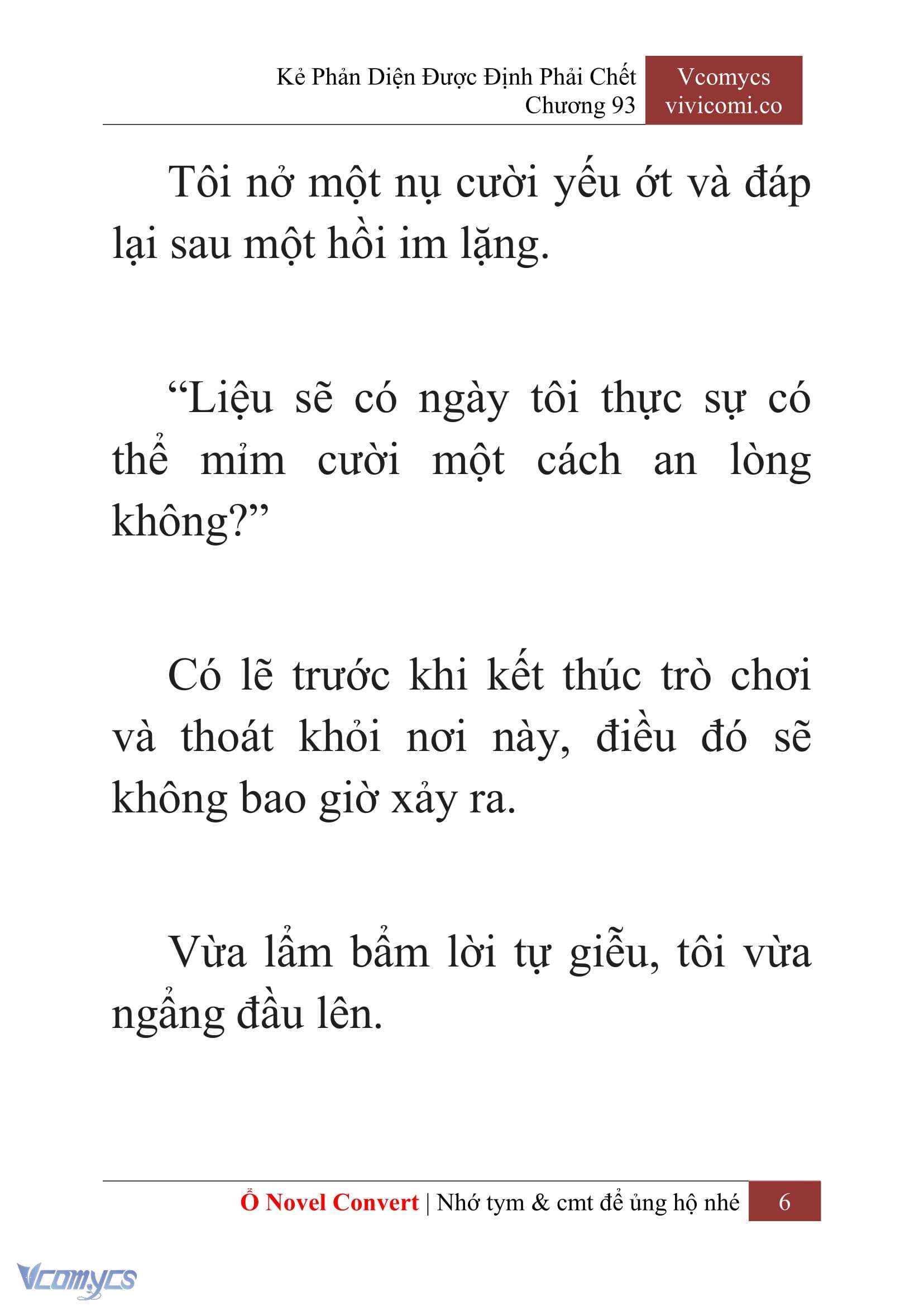 [Novel] Kẻ Phản Diện Được Định Phải Chết Chap 93 - Trang 2