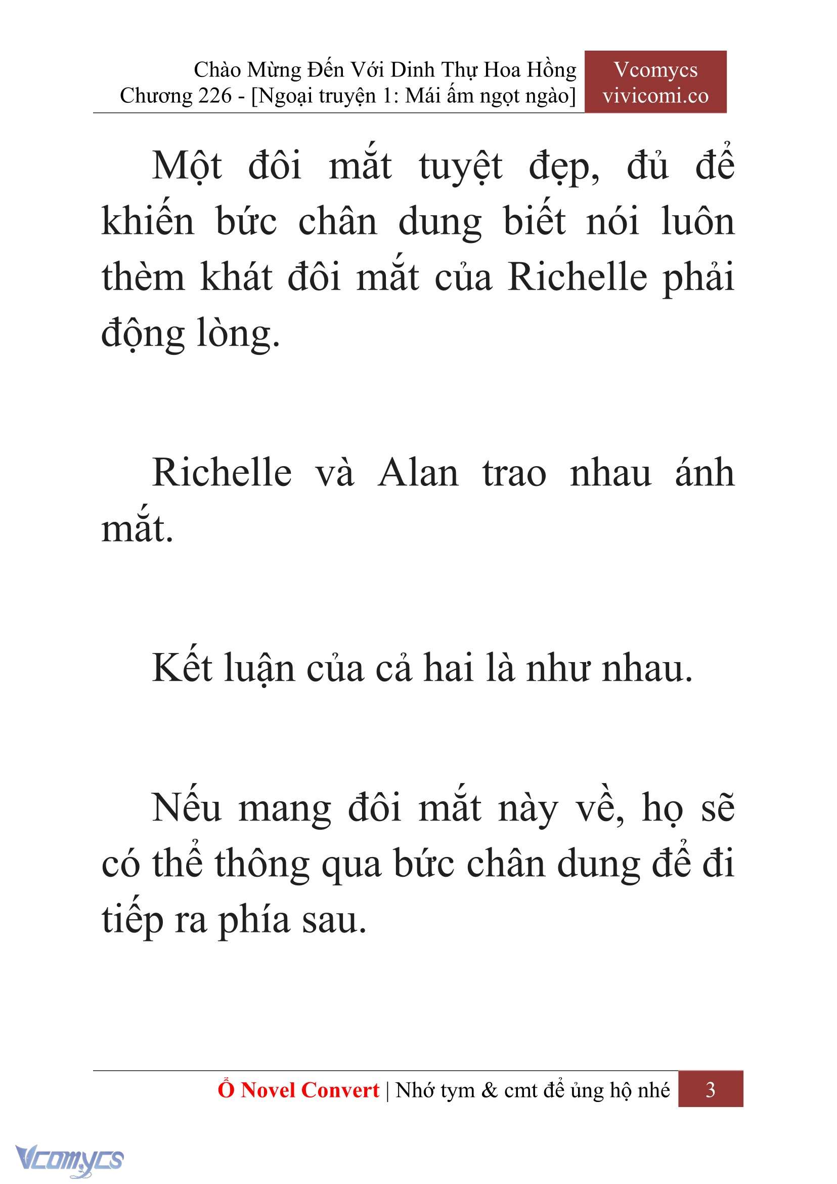 [Novel] Chào Mừng Đến Với Dinh Thự Hoa Hồng Chap 226 - Trang 2