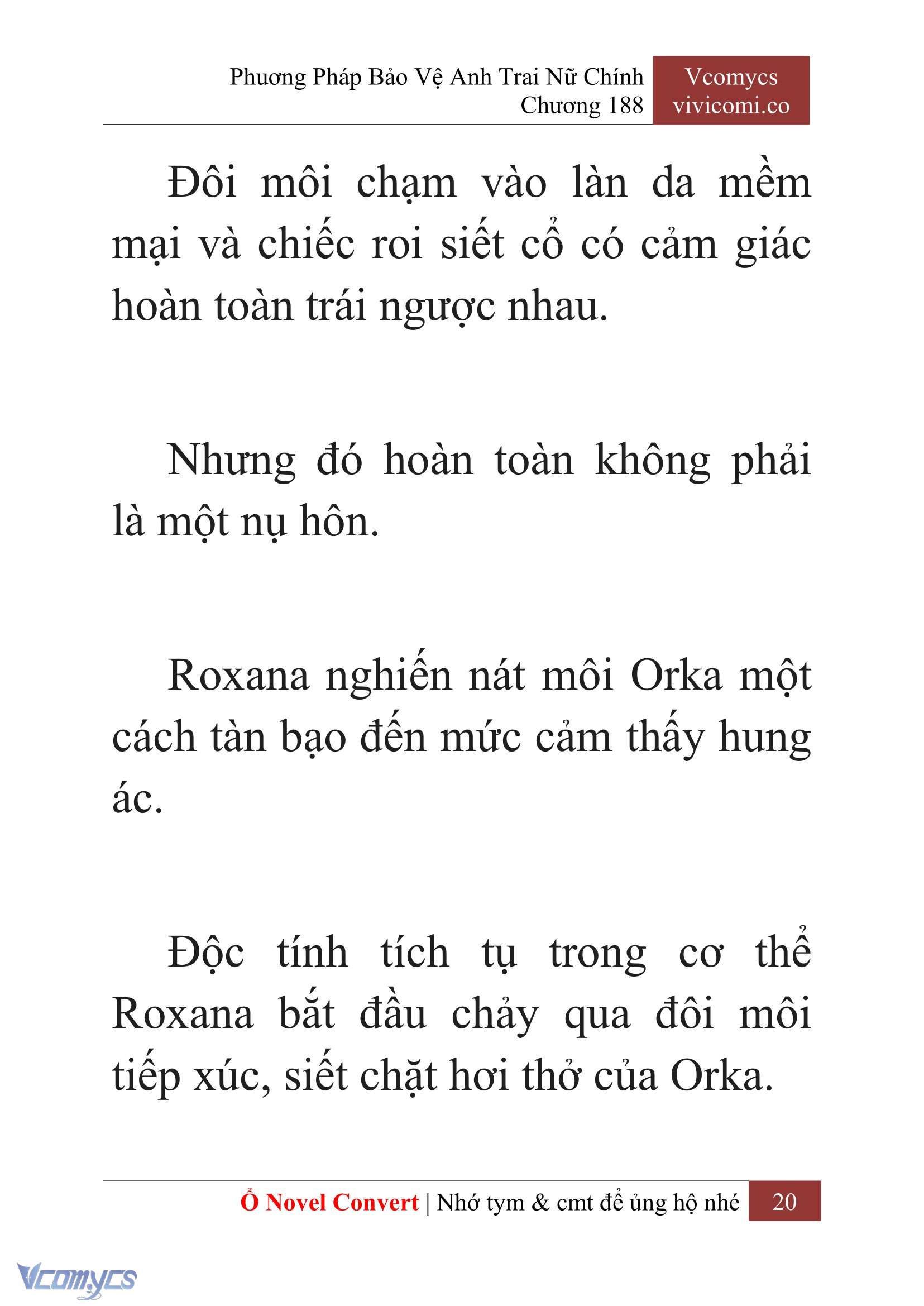 [Novel] Phương Pháp Bảo Vệ Anh Trai Nữ Chính Chap 188 - Trang 2
