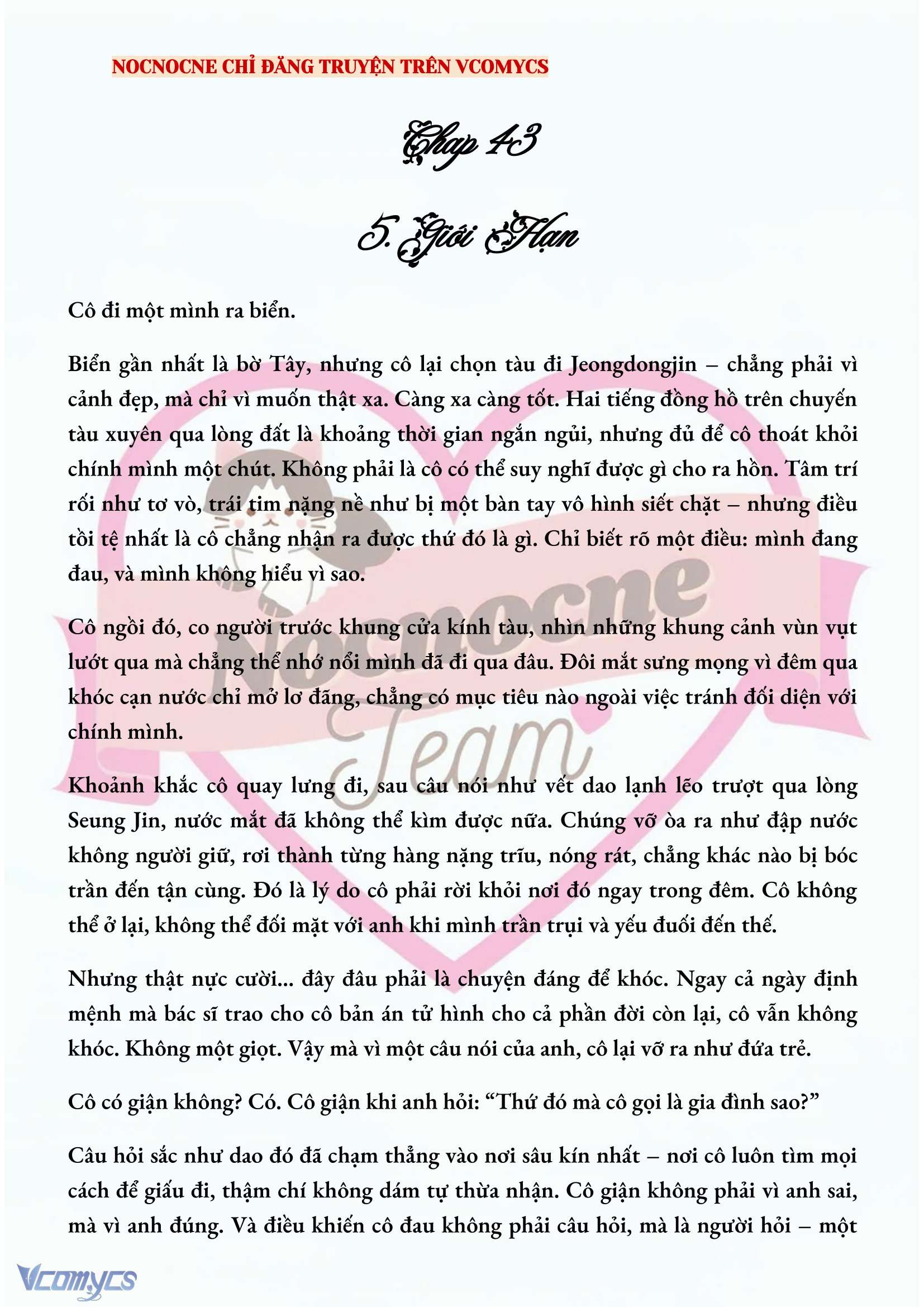 [FULL] [NOVEL] CHÚNG TA KẾT THÚC VÀO MÙA THU Chap 43 - Trang 2