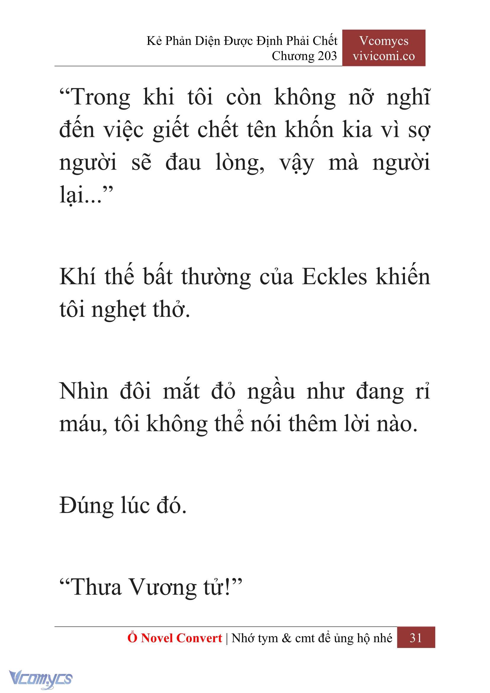 [Novel] Kẻ Phản Diện Được Định Phải Chết Chap 203 - Trang 2