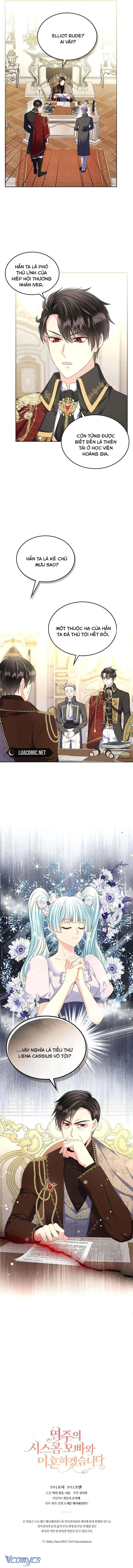 Tôi sẽ ly hôn với anh trai nữ chính Chap 59 - Trang 2