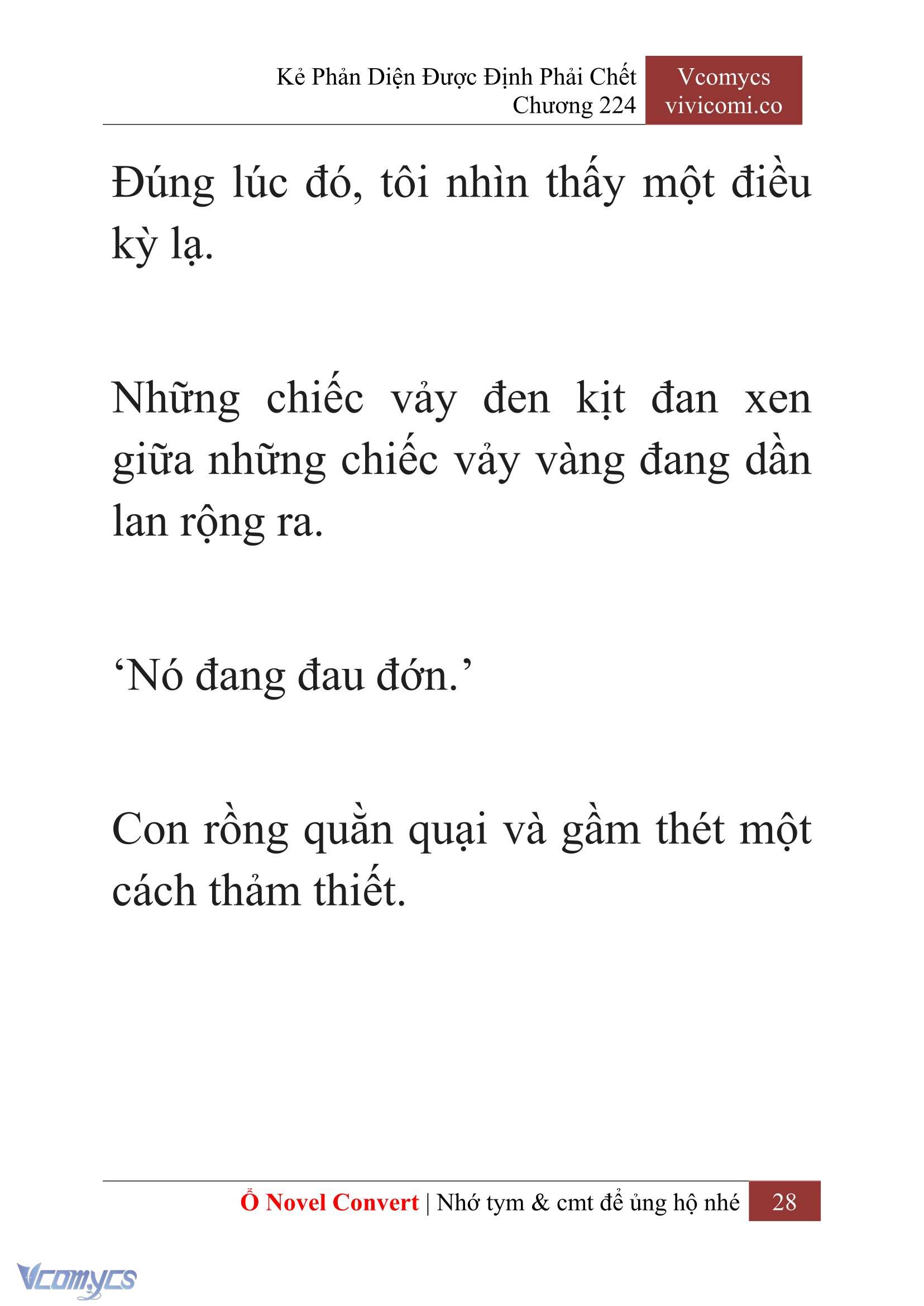 [Novel] Kẻ Phản Diện Được Định Phải Chết Chap 224 - Trang 2