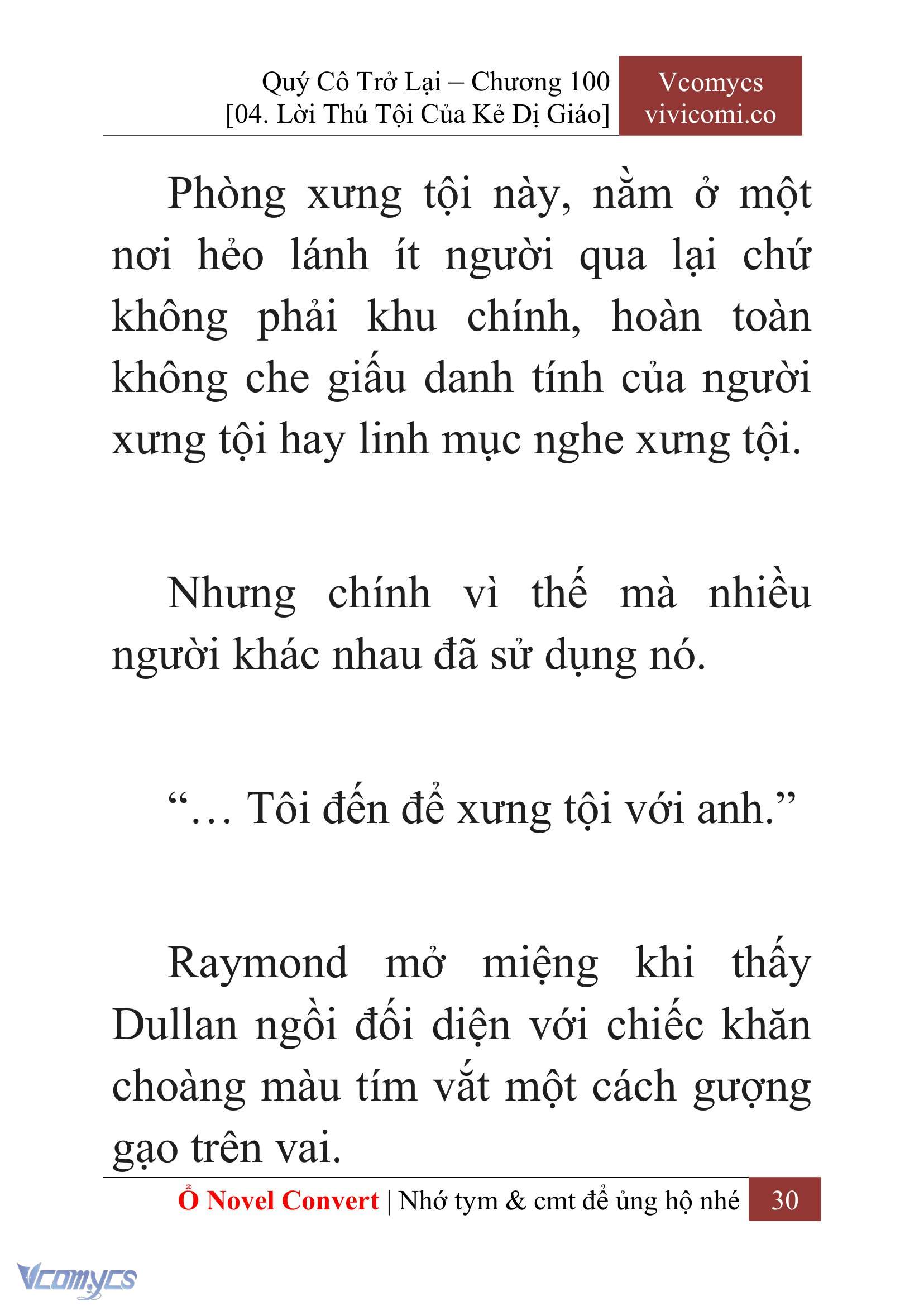 [Novel] Quý Cô Trở Lại Chap 100 - Trang 2
