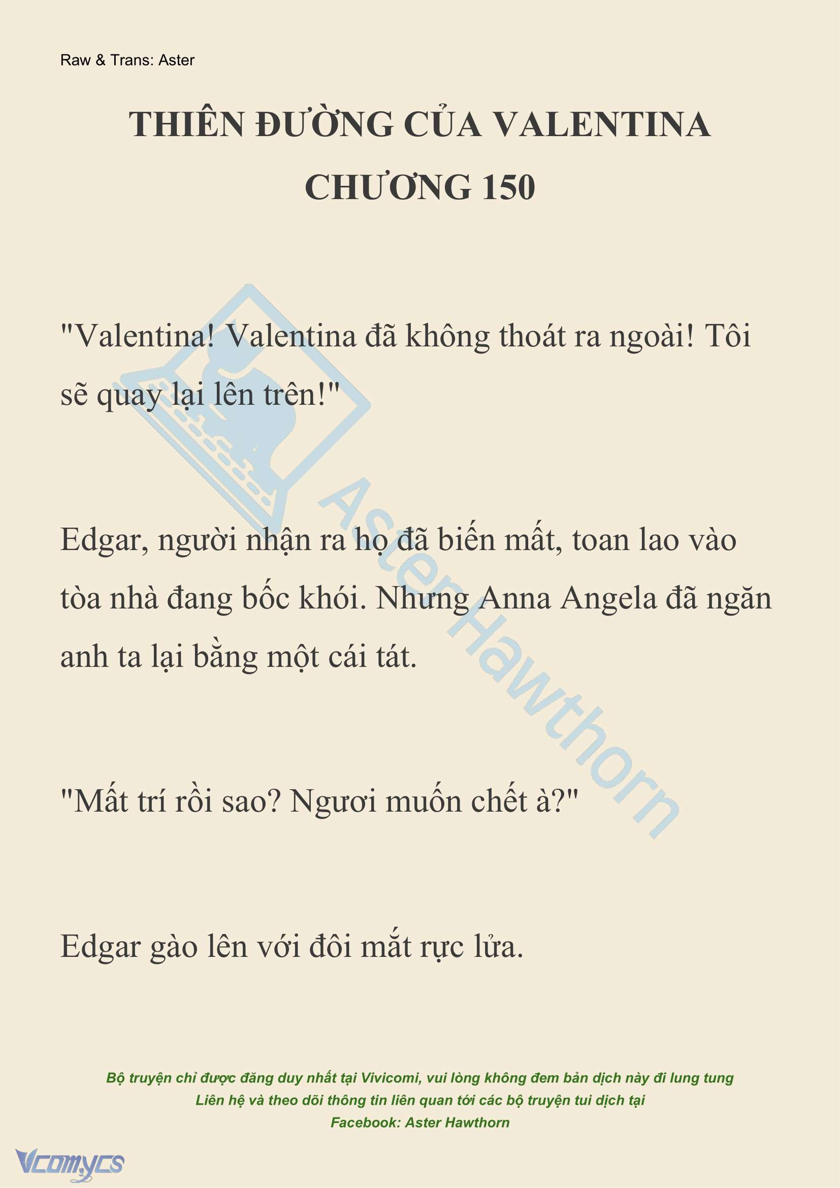 [NOVEL] Thiên Đường Của Valentina Chap 150 - Trang 2