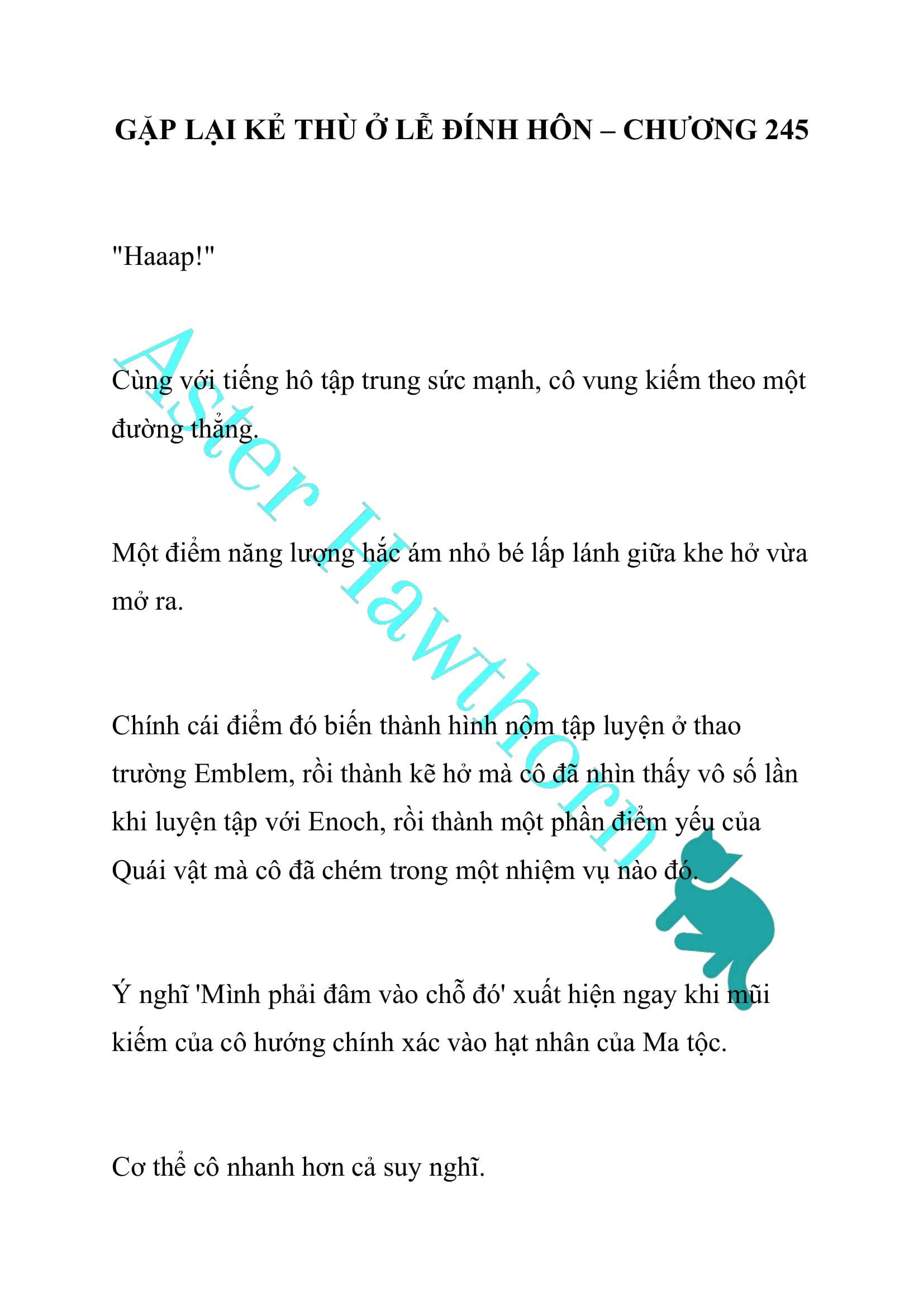 [NOVEL] Gặp Lại Kẻ Thù Ở Lễ Đính Hôn Chap 245 - Trang 2