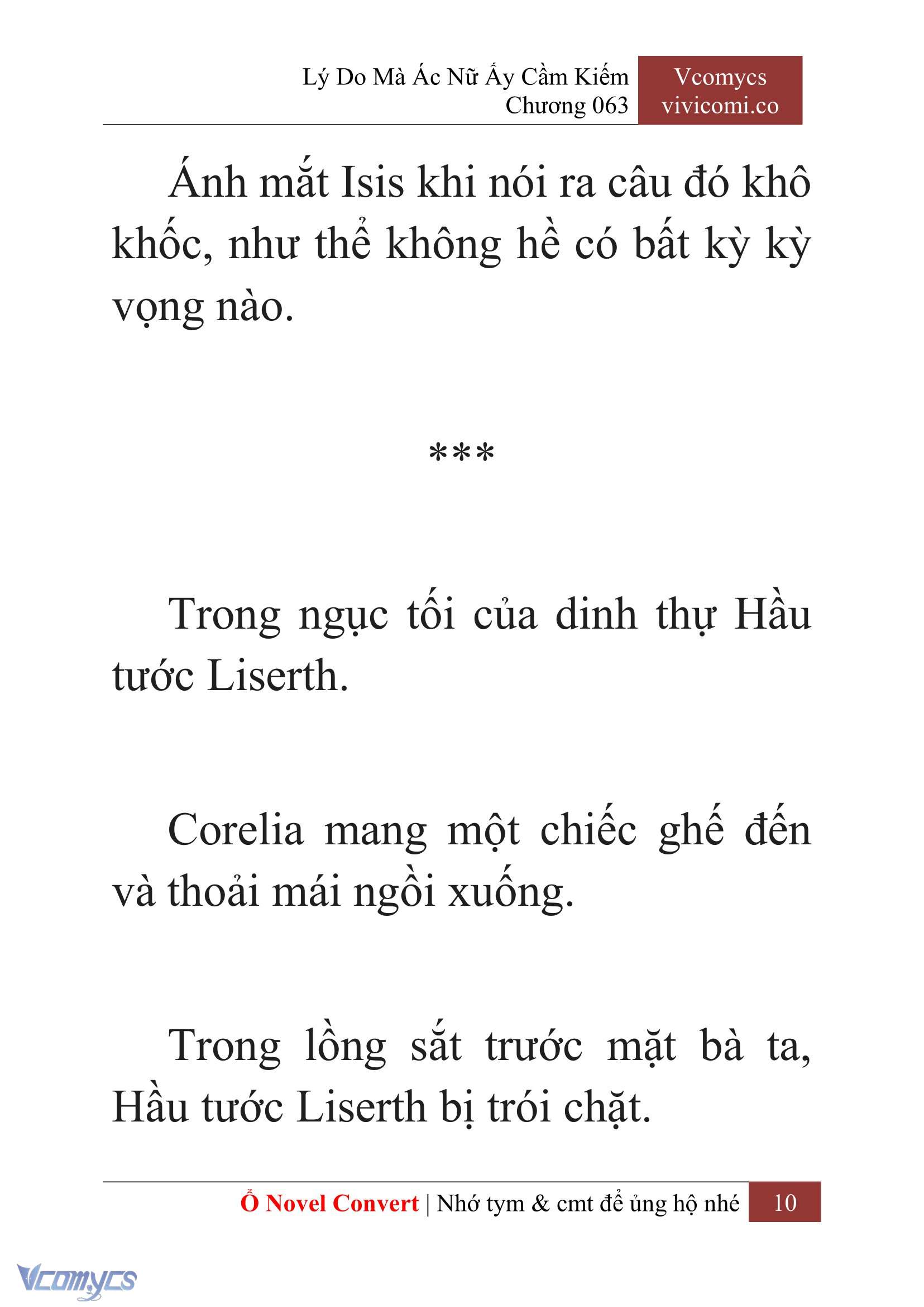 [Novel] Lý Do Mà Ác Nữ Ấy Cầm Kiếm Chap 63 - Trang 2