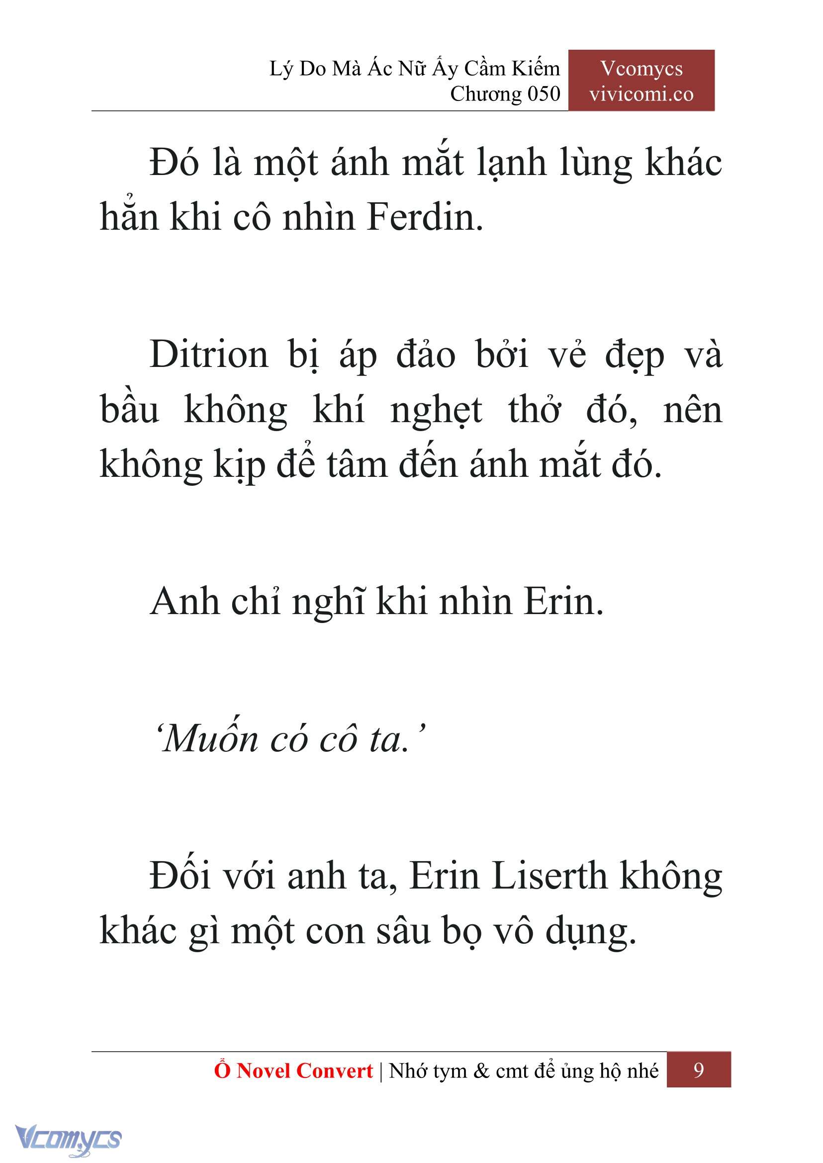 [Novel] Lý Do Mà Ác Nữ Ấy Cầm Kiếm Chap 50 - Trang 2