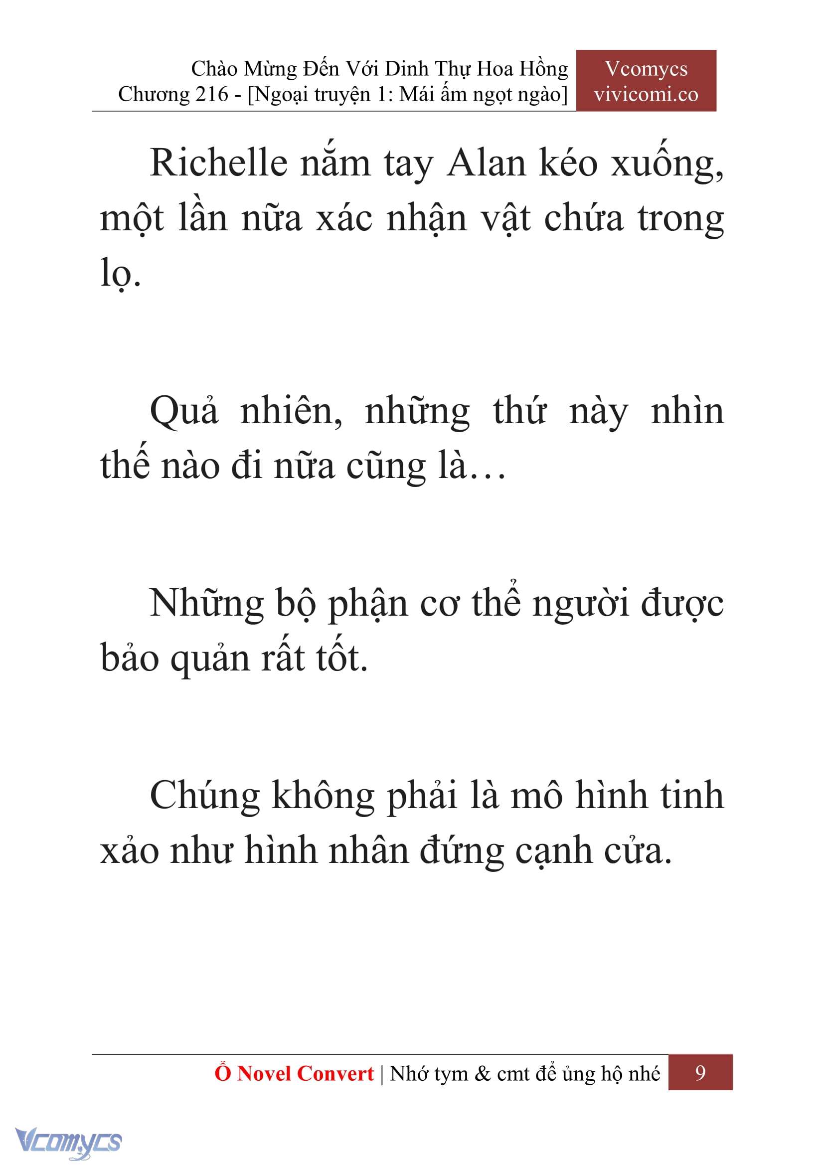 [Novel] Chào Mừng Đến Với Dinh Thự Hoa Hồng Chap 216 - Trang 2