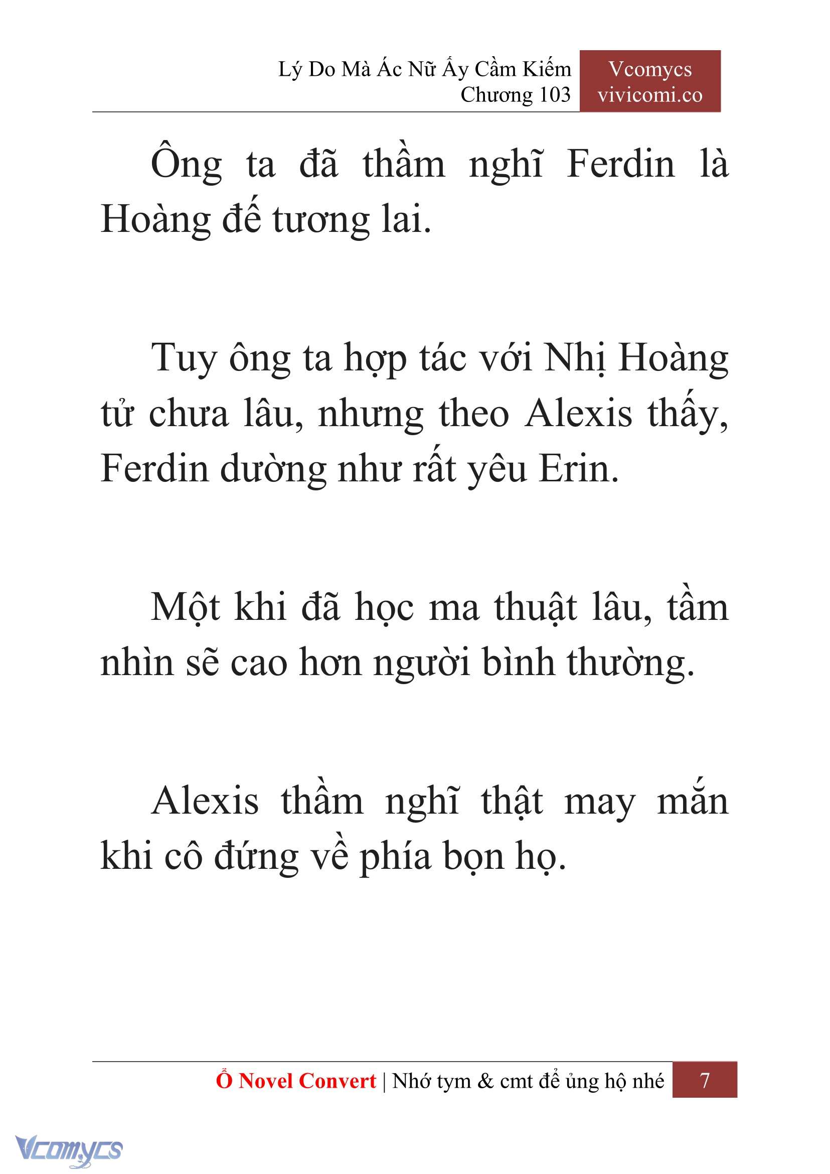 [Novel] Lý Do Mà Ác Nữ Ấy Cầm Kiếm Chap 103 - Trang 2