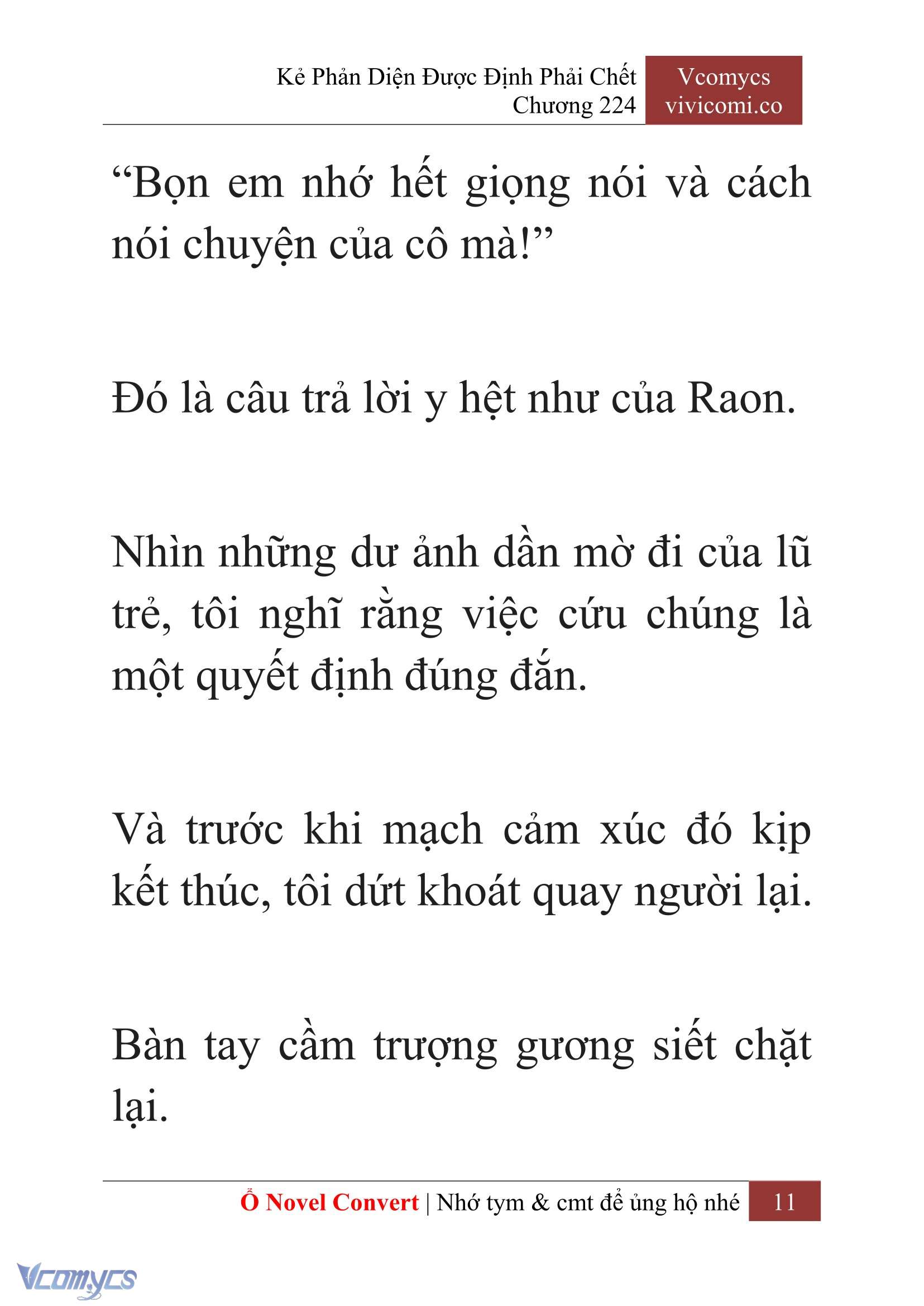 [Novel] Kẻ Phản Diện Được Định Phải Chết Chap 224 - Trang 2