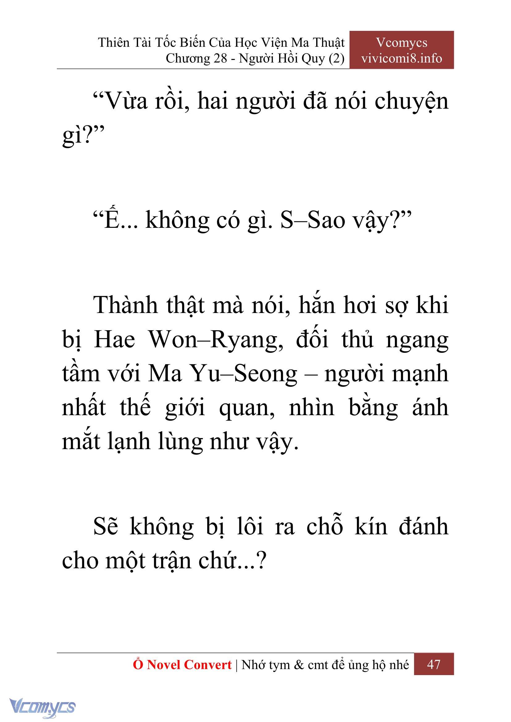 [Novel] Thiên Tài Tốc Biến Của Học Viện Ma Thuật Chap 28 - Trang 2