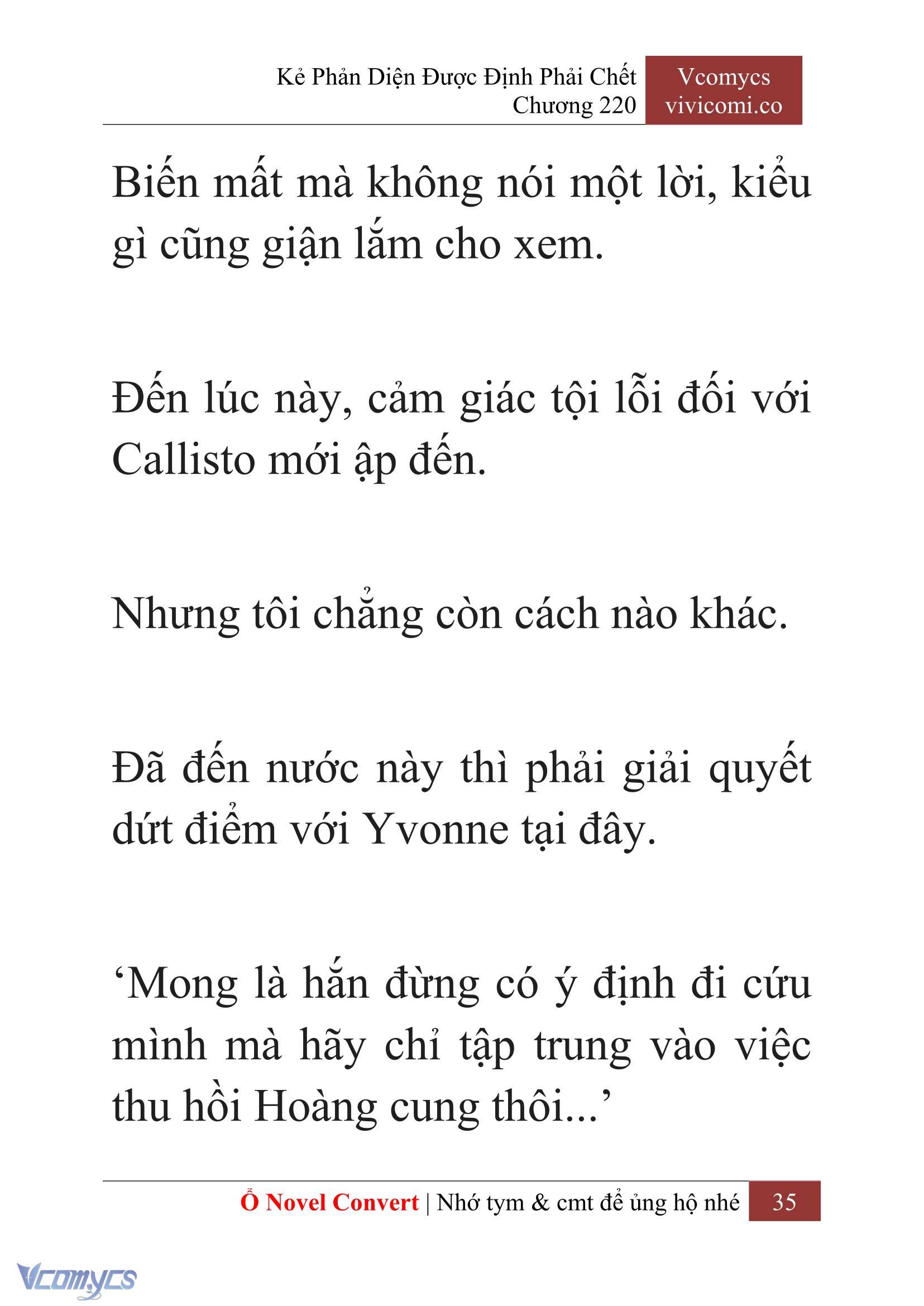 [Novel] Kẻ Phản Diện Được Định Phải Chết Chap 220 - Trang 2